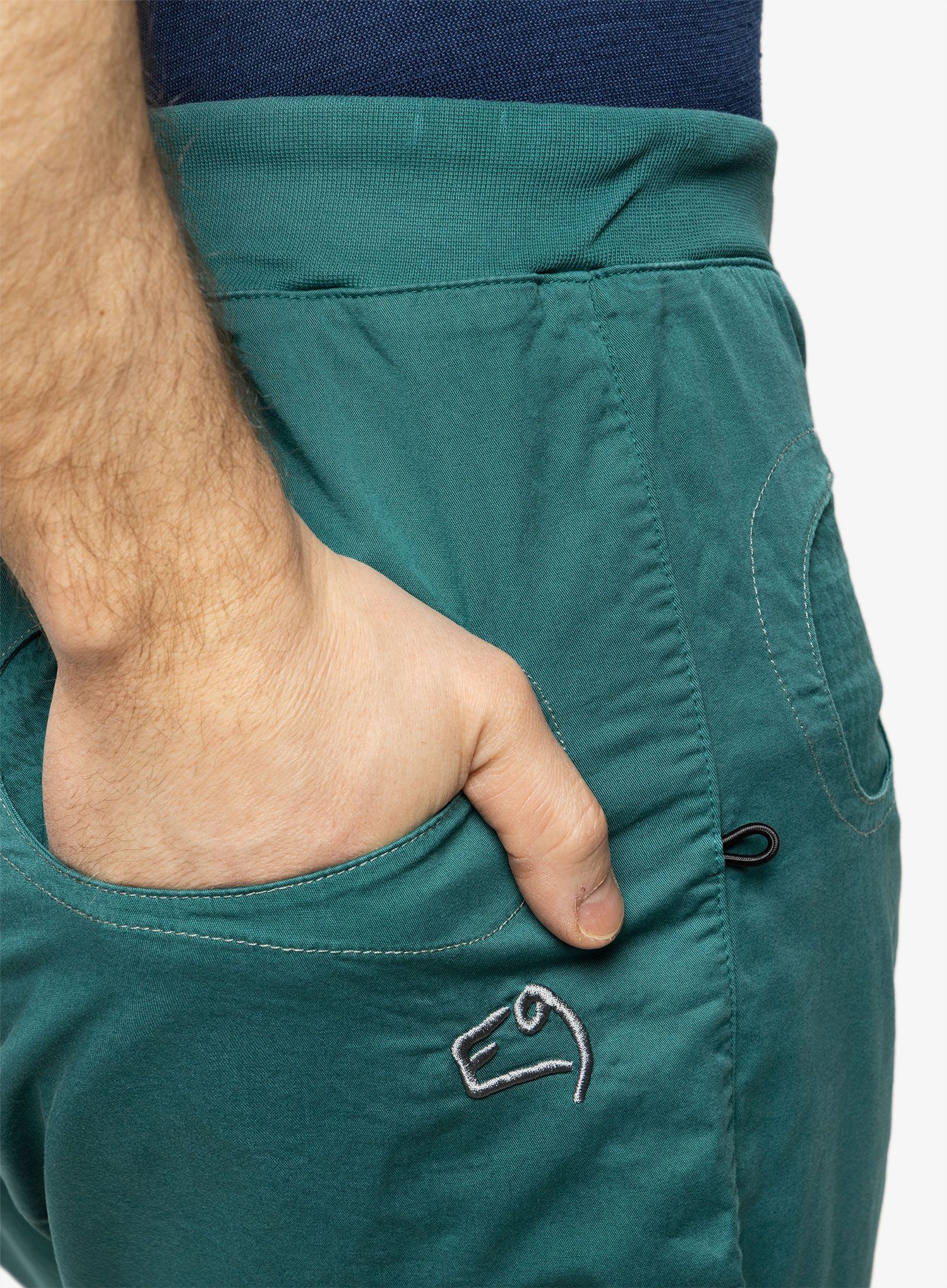 Lezecké kraťasy E9 Rondo Short2.2 - green lake