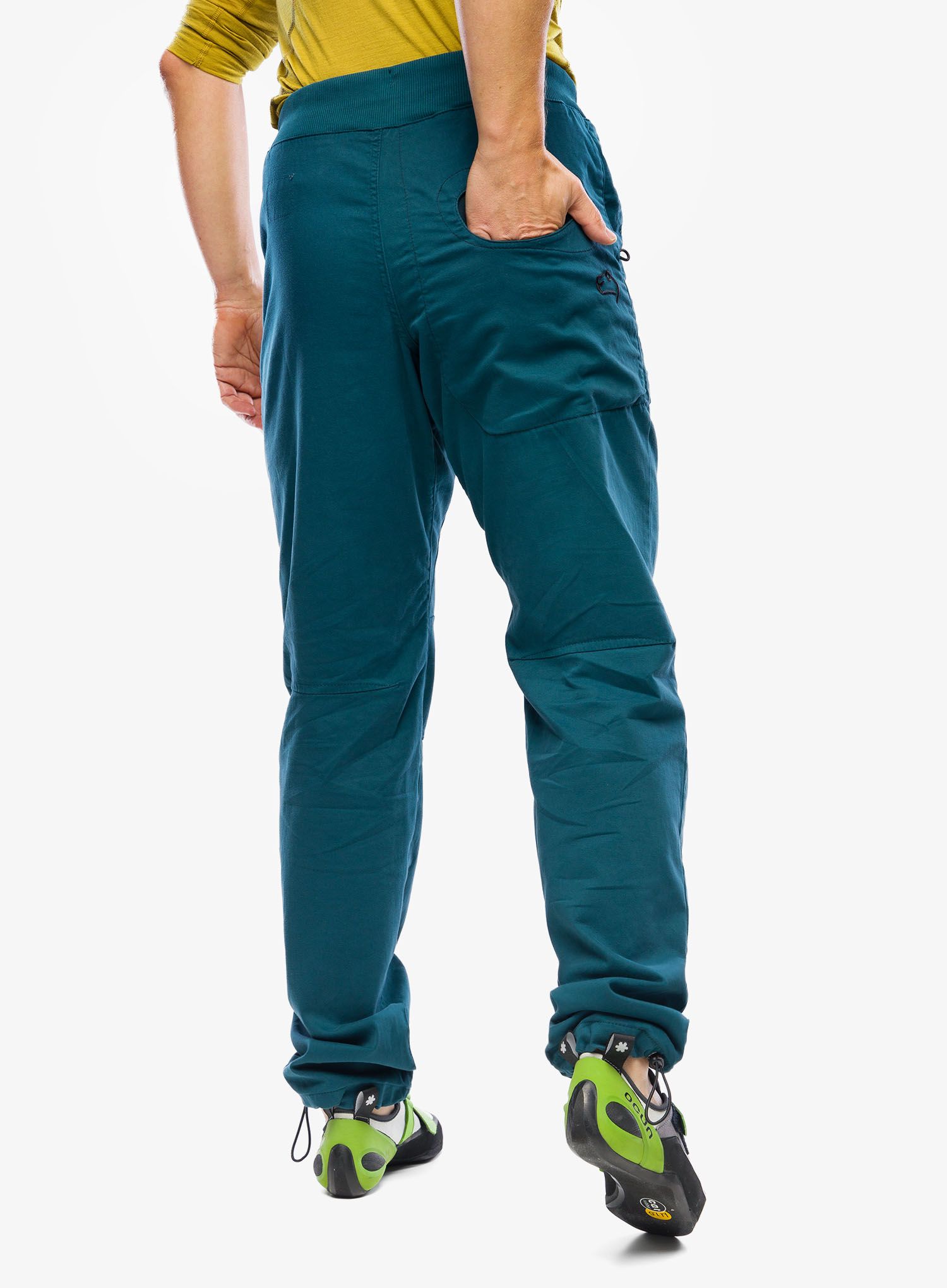 Lezecké kalhoty E9 Rondo Slim - whale