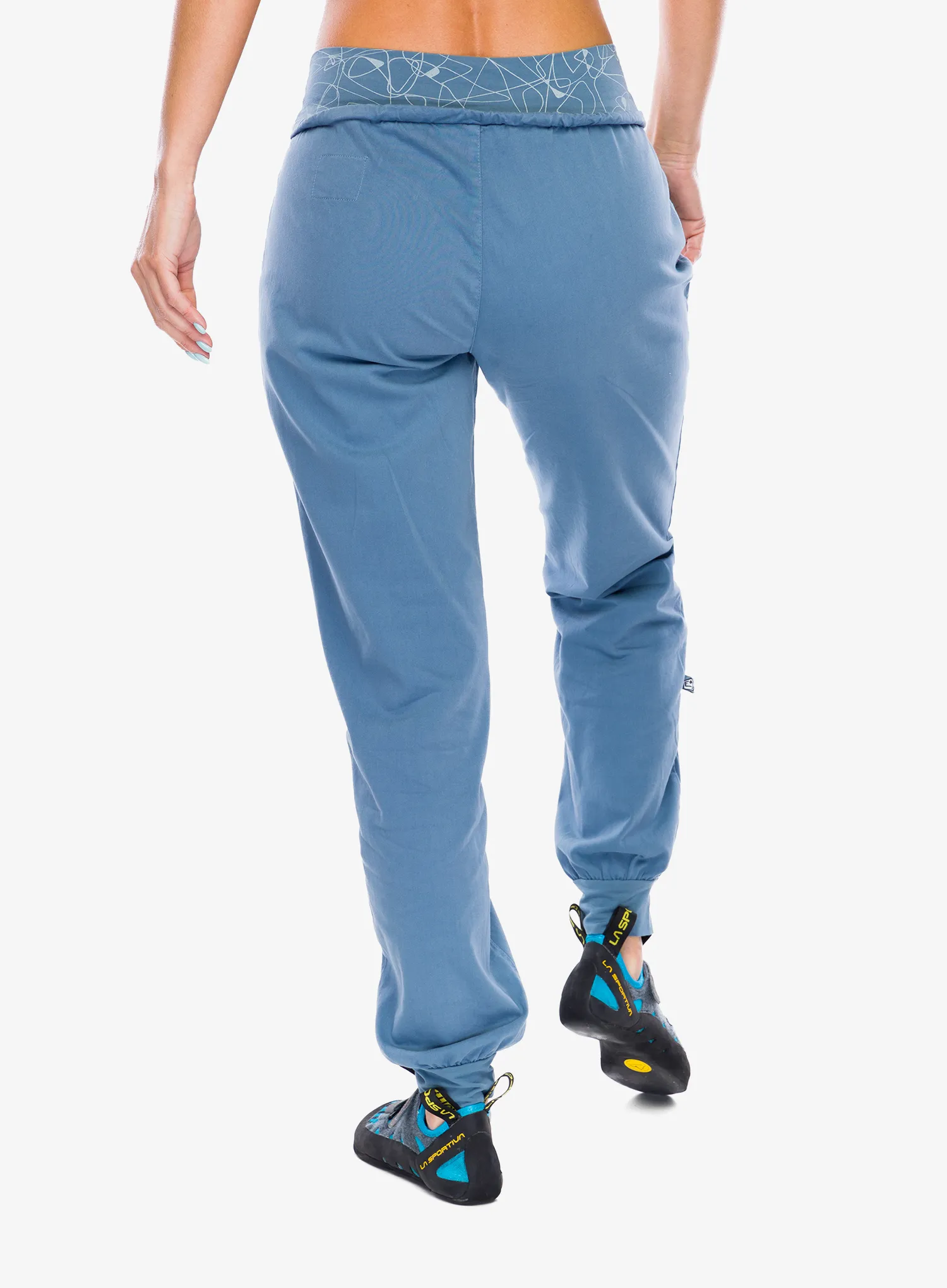 Lezecké kalhoty dámské E9 W-Hit-BB - steel/blue