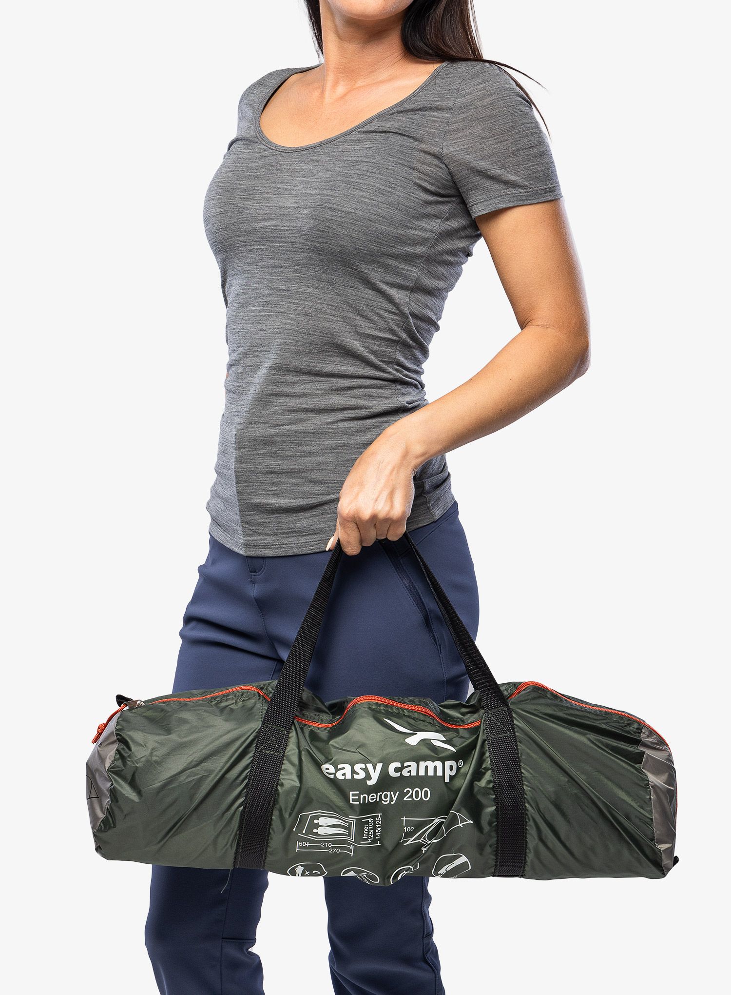 Stan pro dvě osoby Easy Camp Energy 200 - rustic green