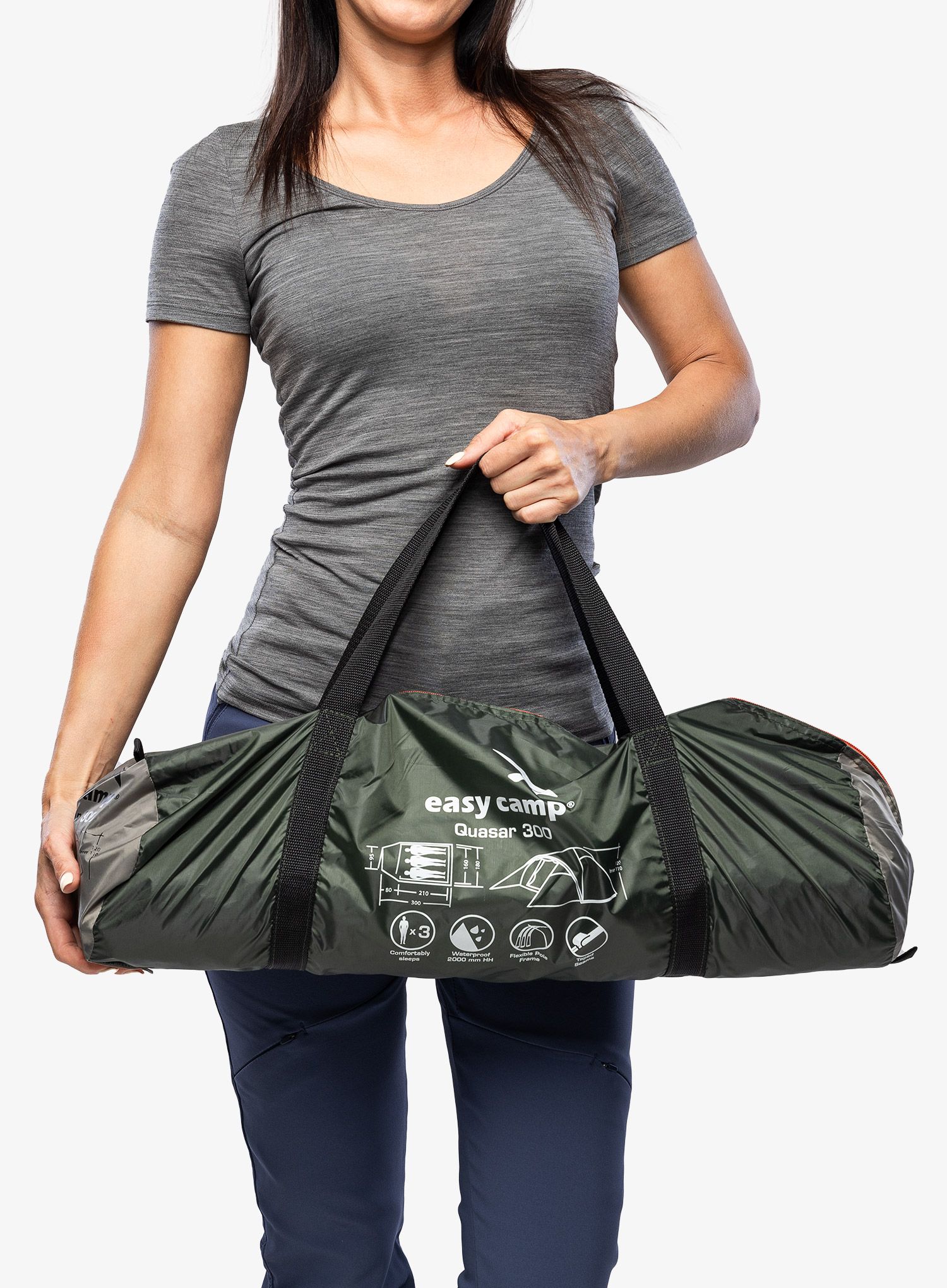 Stan pro tři osoby Easy Camp Quasar 300 - rustic green