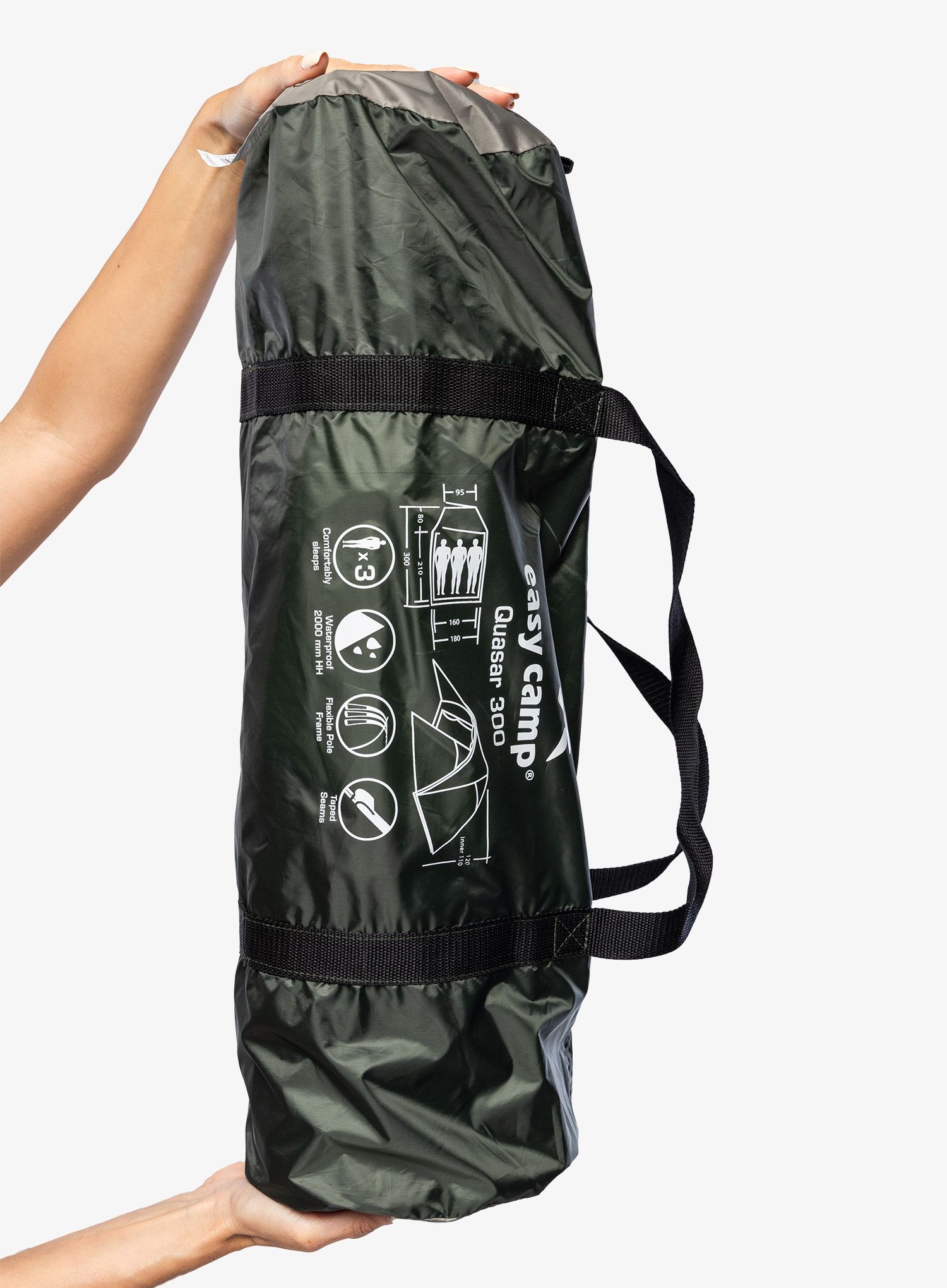 Stan pro tři osoby Easy Camp Quasar 300 - rustic green