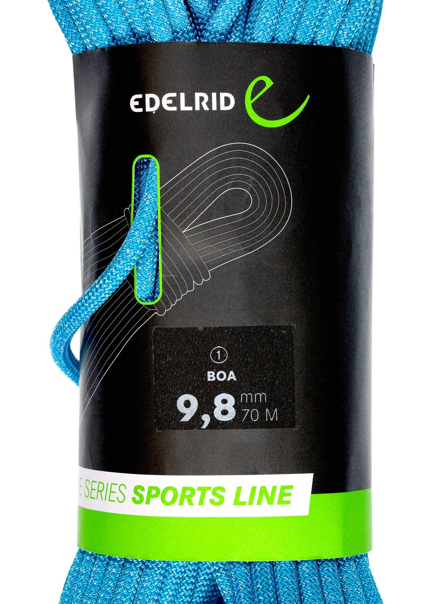Dynamické lano Edelrid Boa 9,8 mm 70 m - blue