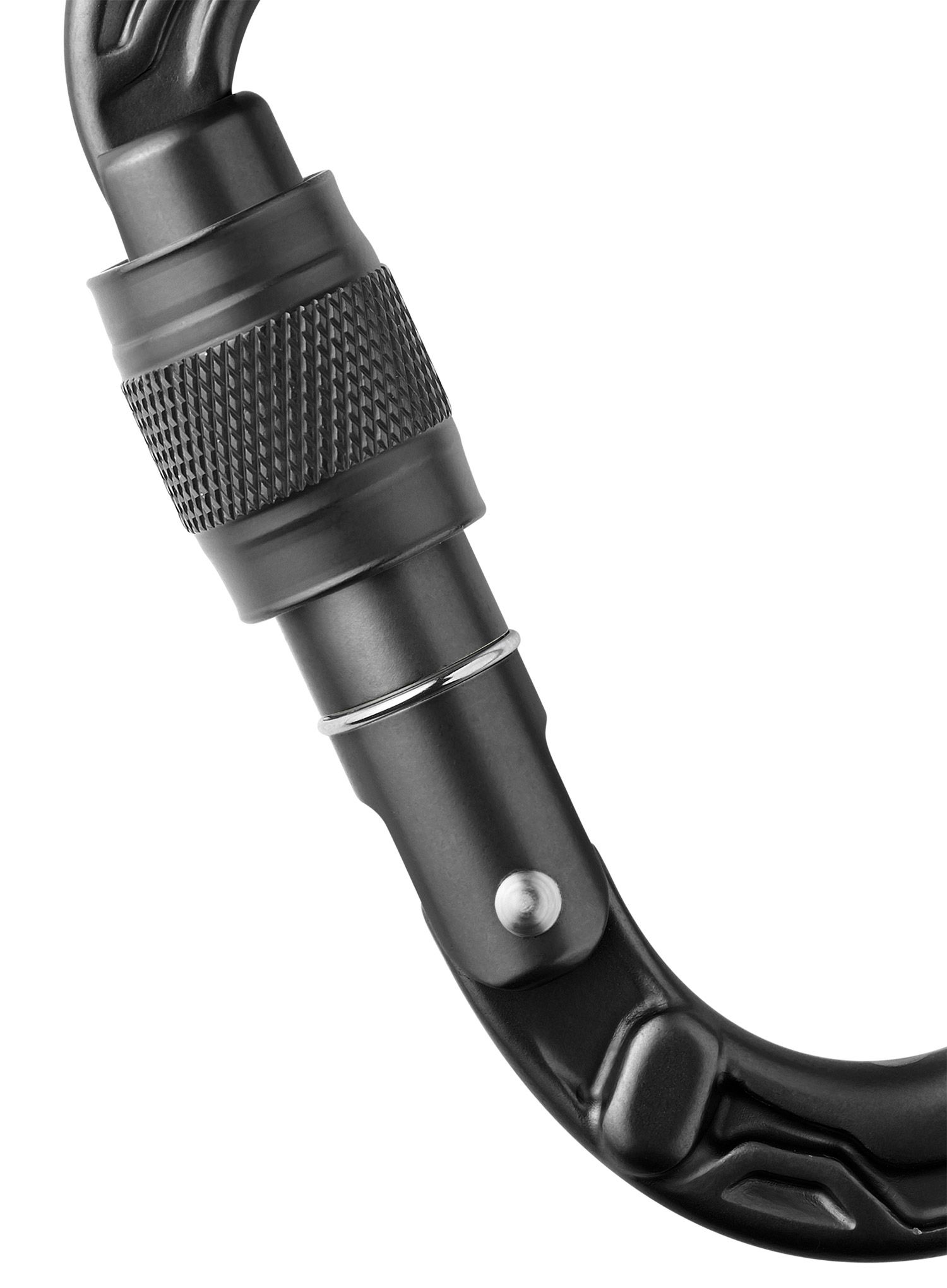 Karabina s pojistkou Edelrid HMS Bullet Screw II - black