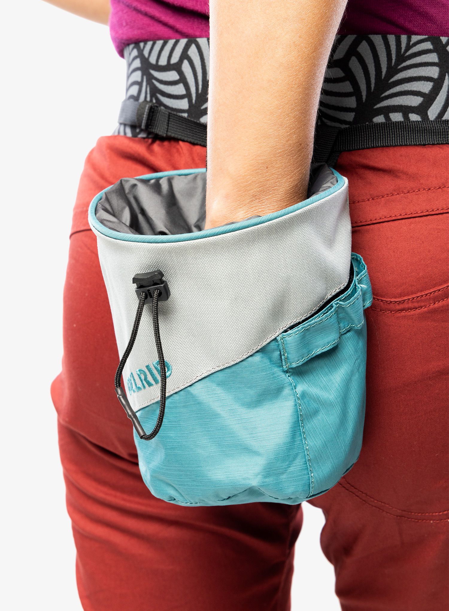 Pytlík na magnézium Edelrid Chalk Bag Monoblock - steel