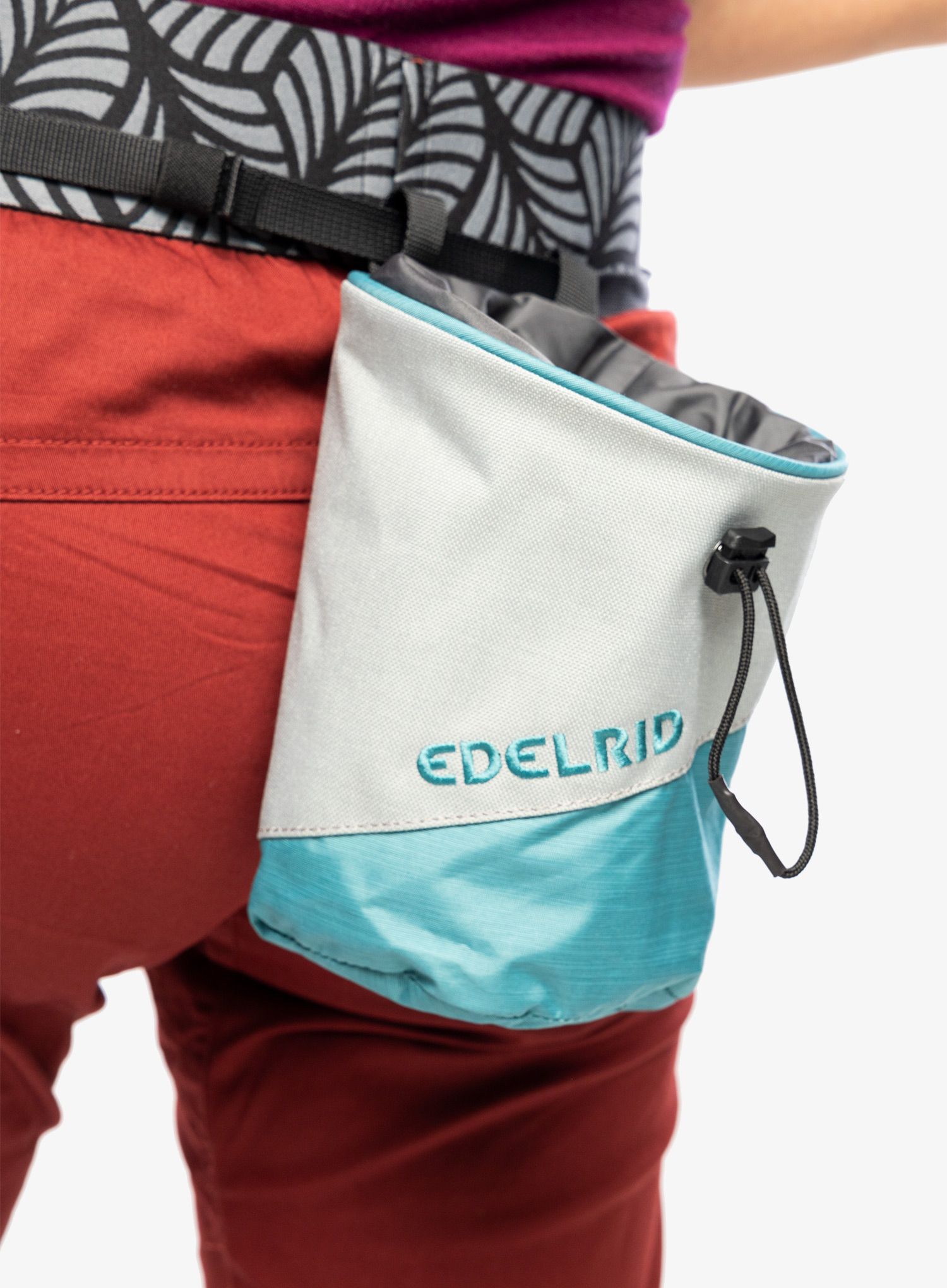 Pytlík na magnézium Edelrid Chalk Bag Monoblock - steel