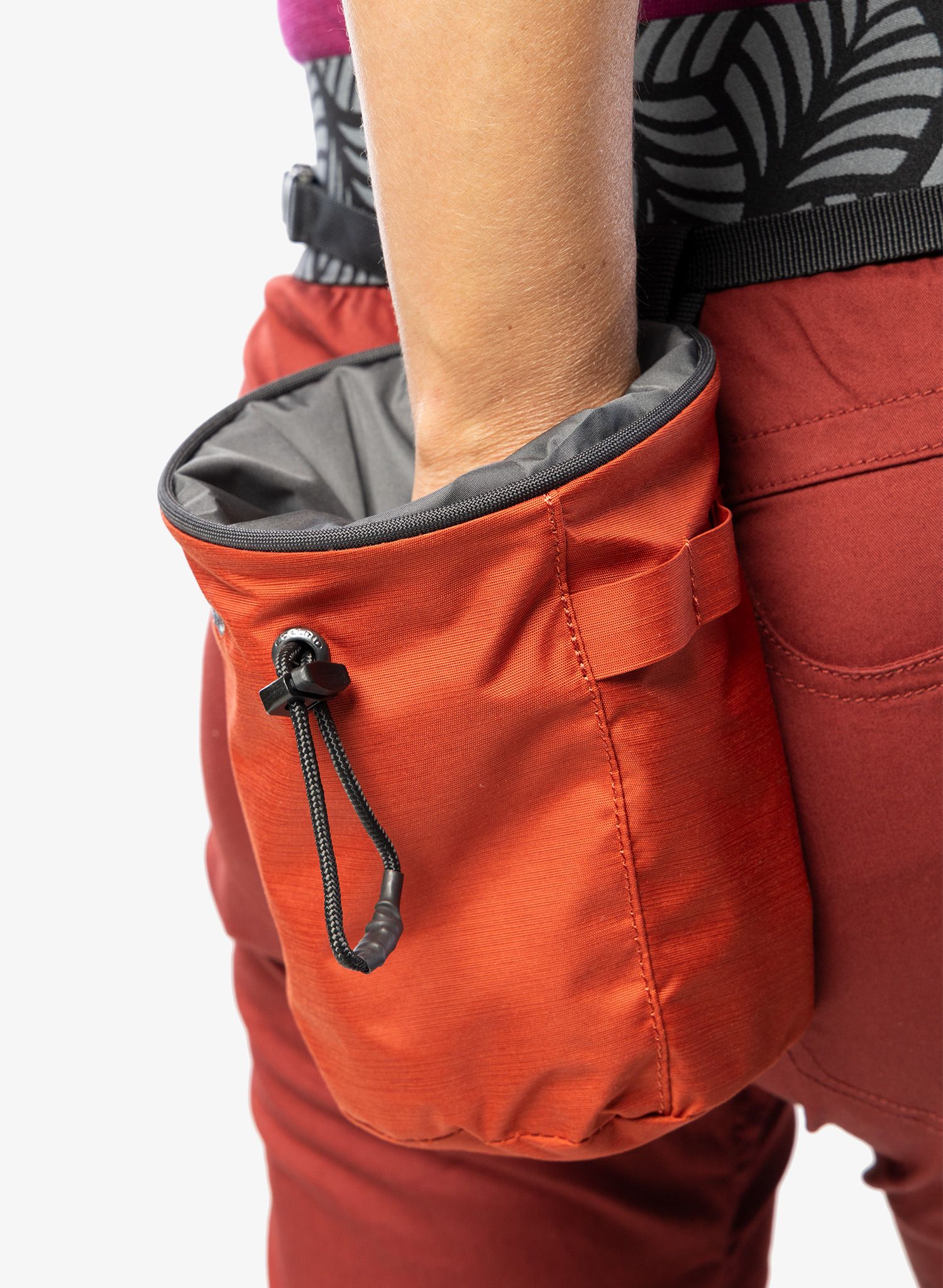 Pytlík na magnézium Edelrid Chalk Bag Rodeo L - salsa