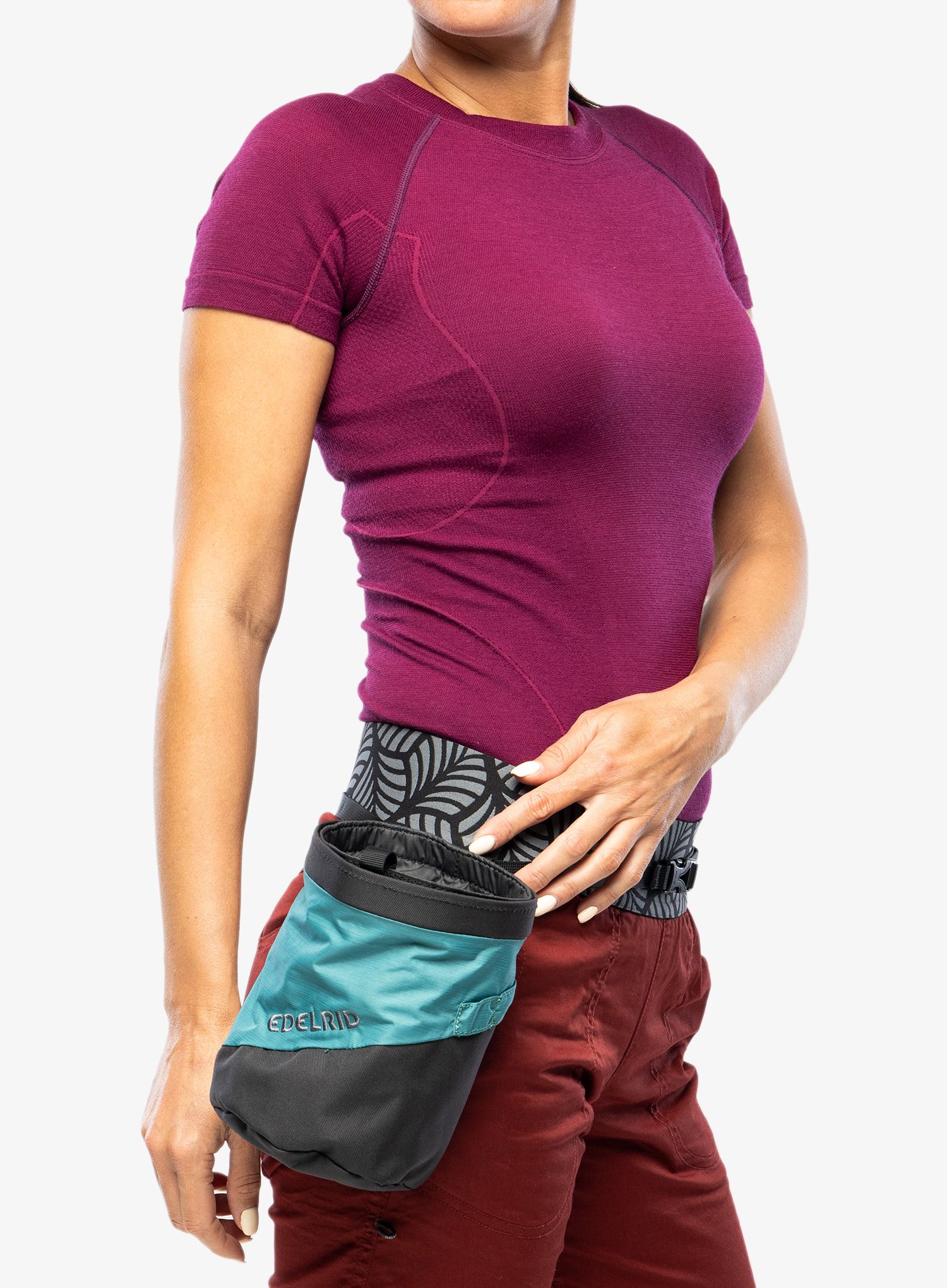 Pytlík na magnézium Edelrid Chalk Bag Splitter Twist - lapis