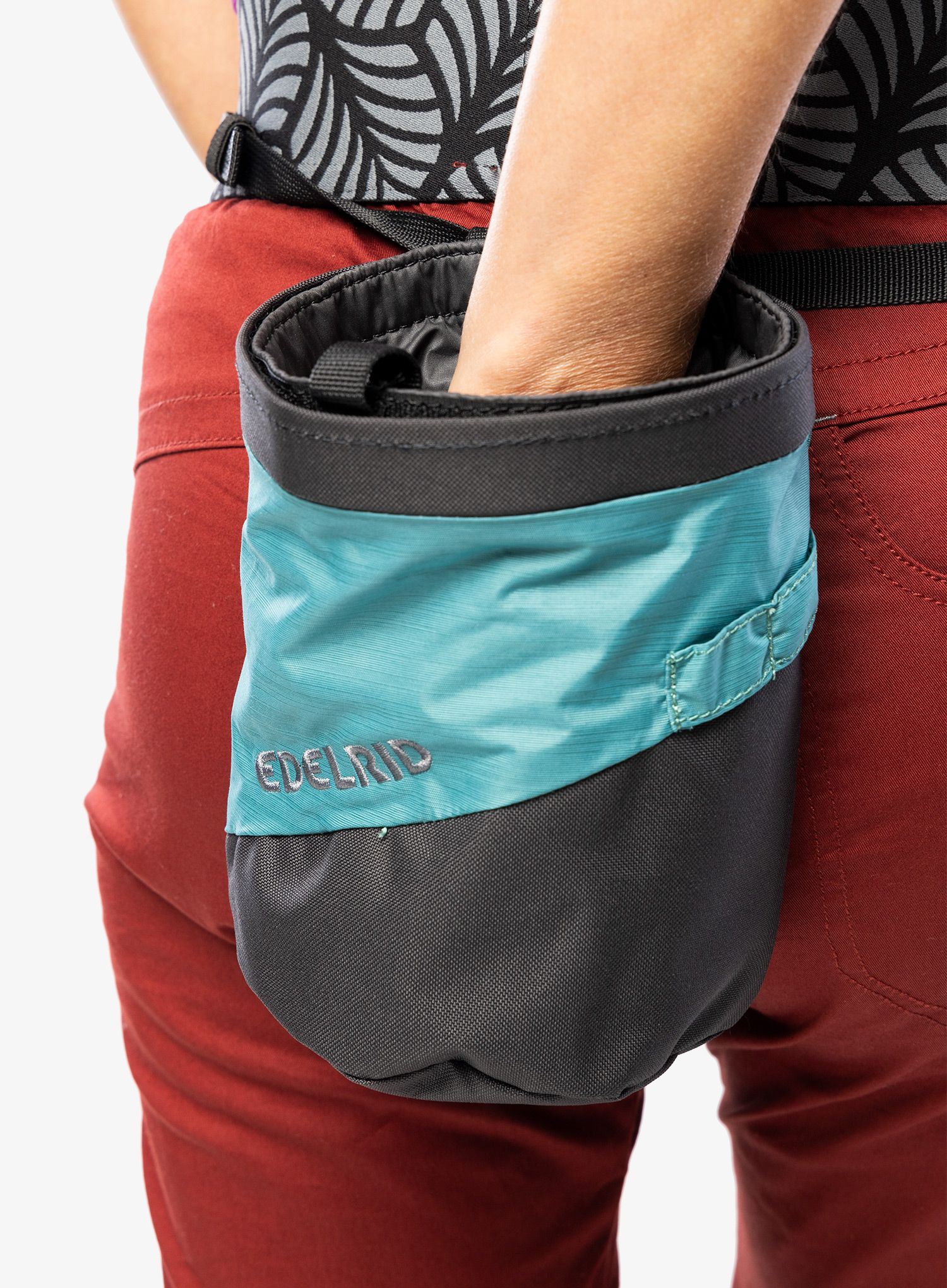 Pytlík na magnézium Edelrid Chalk Bag Splitter Twist - lapis