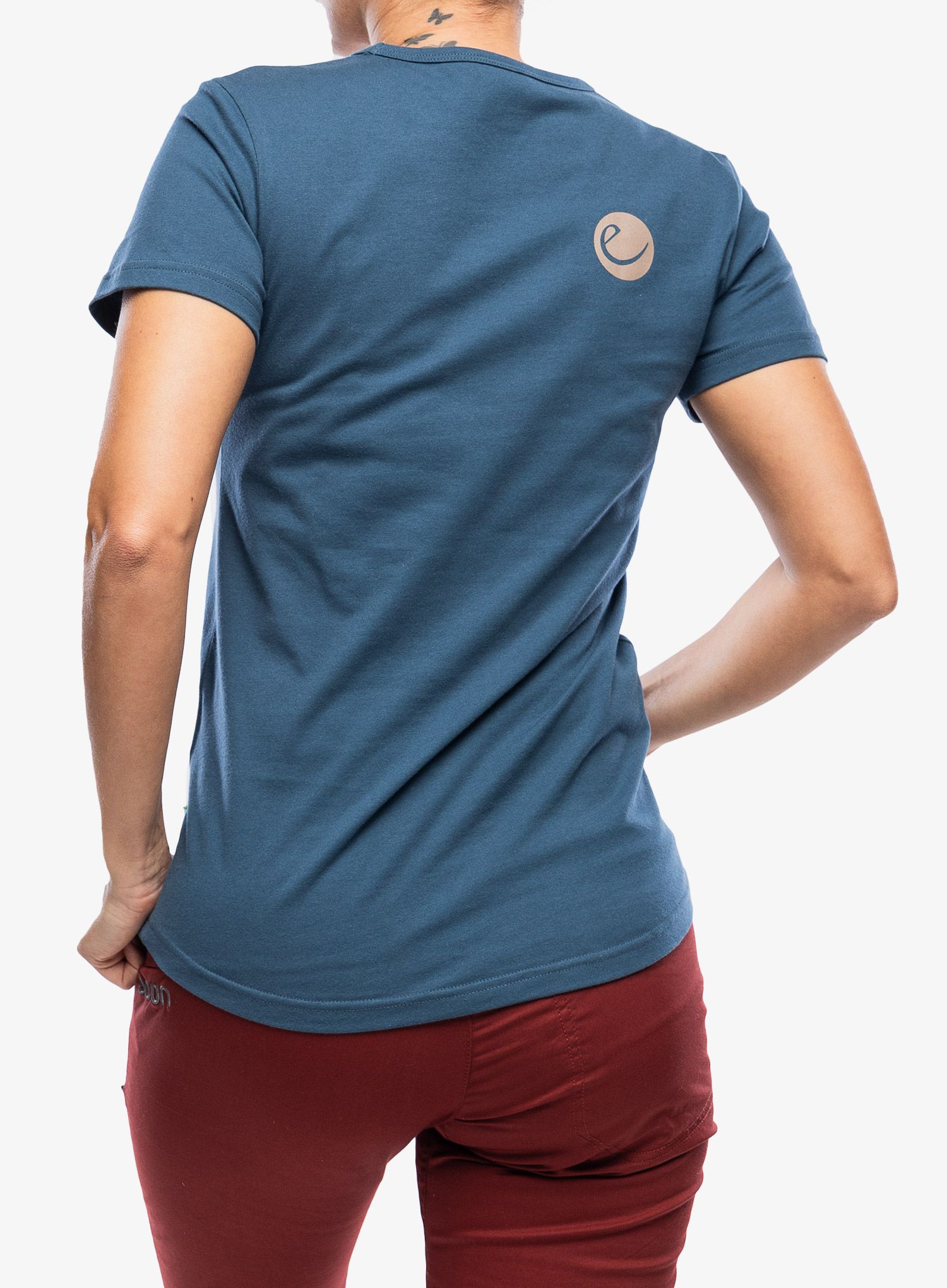 Dámské tričko Edelrid Corporate T-Shirt II - petrol/navy