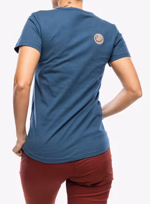 Dámské tričko Edelrid Corporate T-Shirt II - petrol/navy