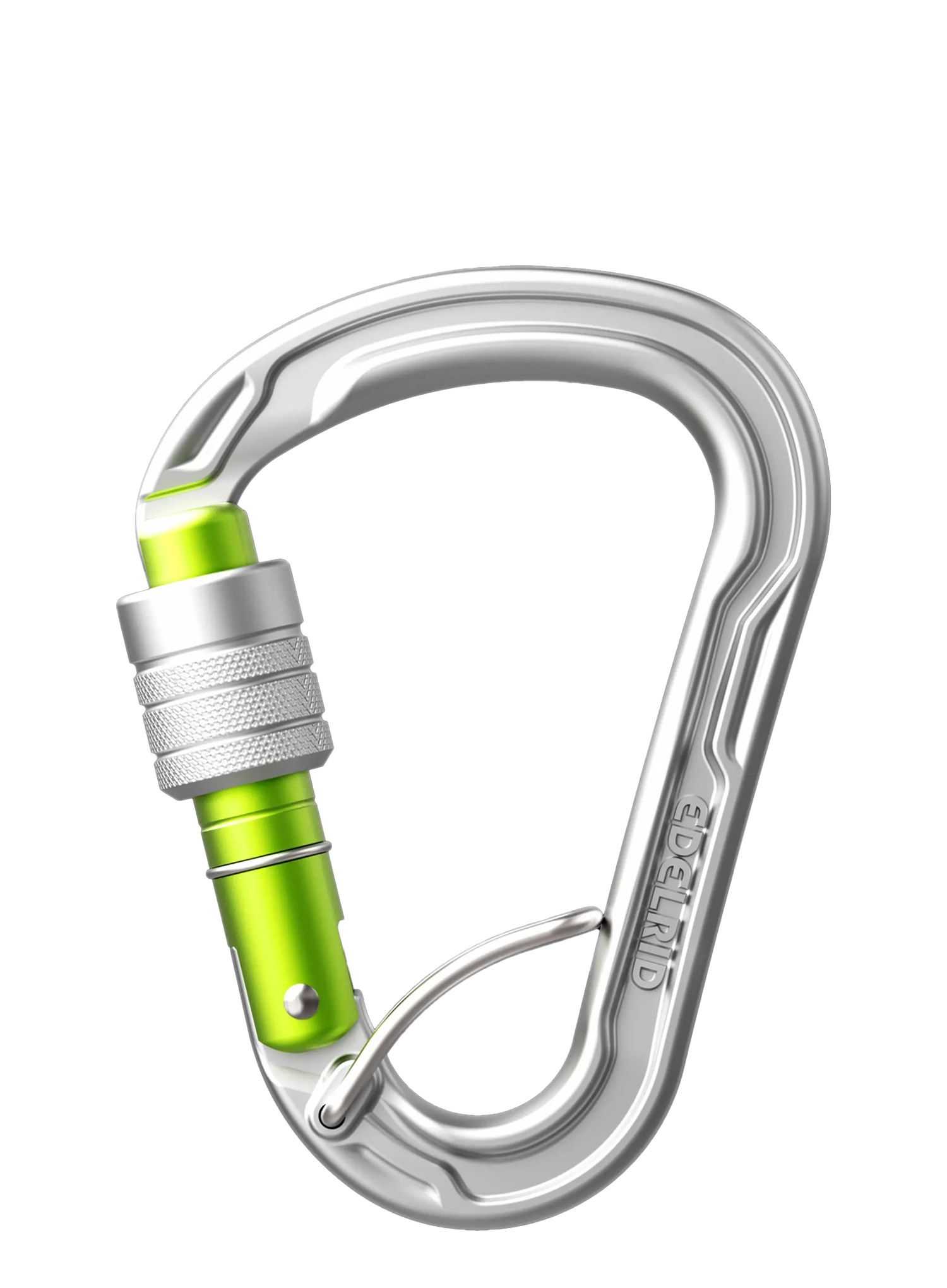 Karabina Edelrid HMS Strike Screw FG II - silver