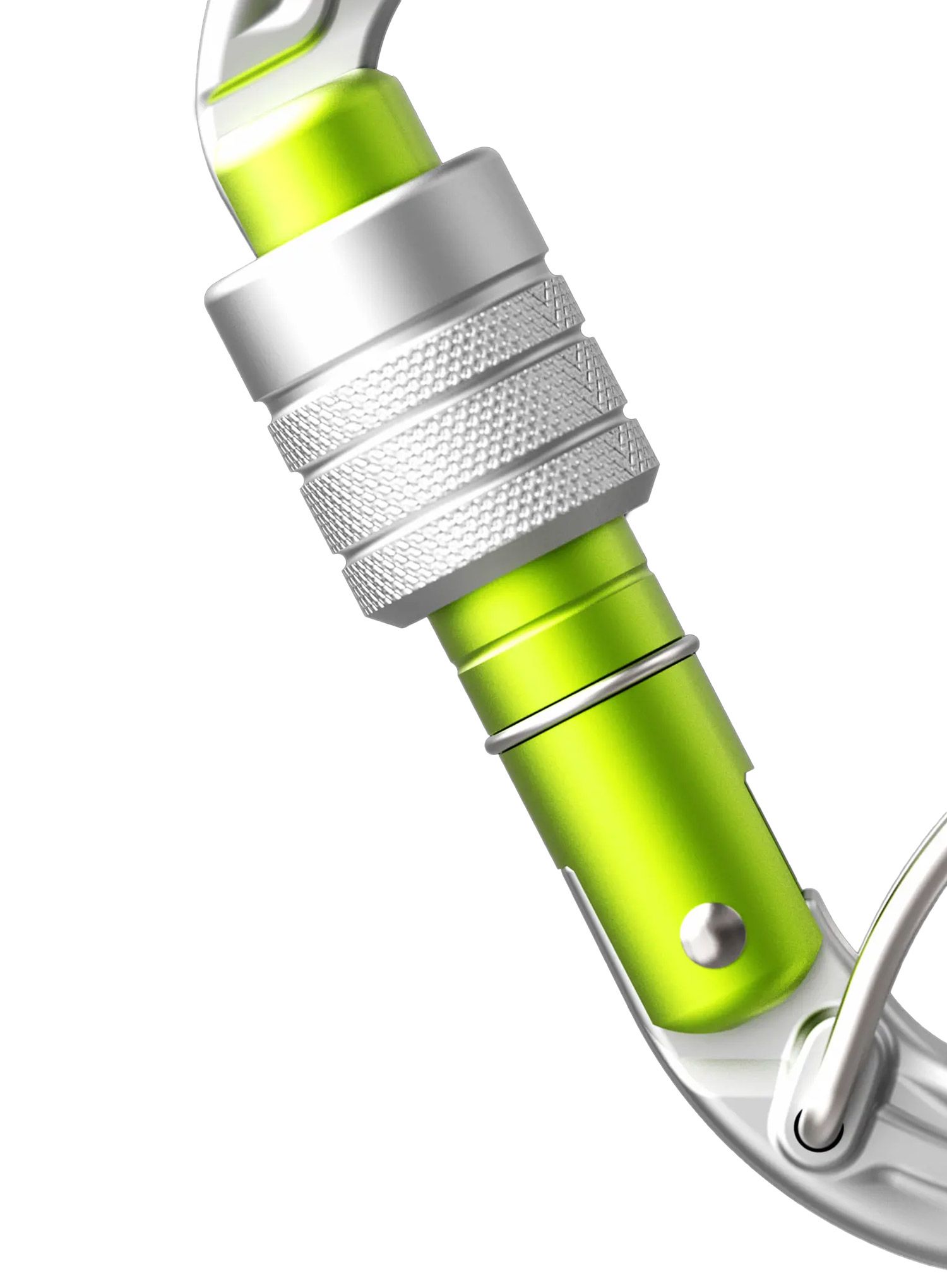 Karabina Edelrid HMS Strike Screw FG II - silver