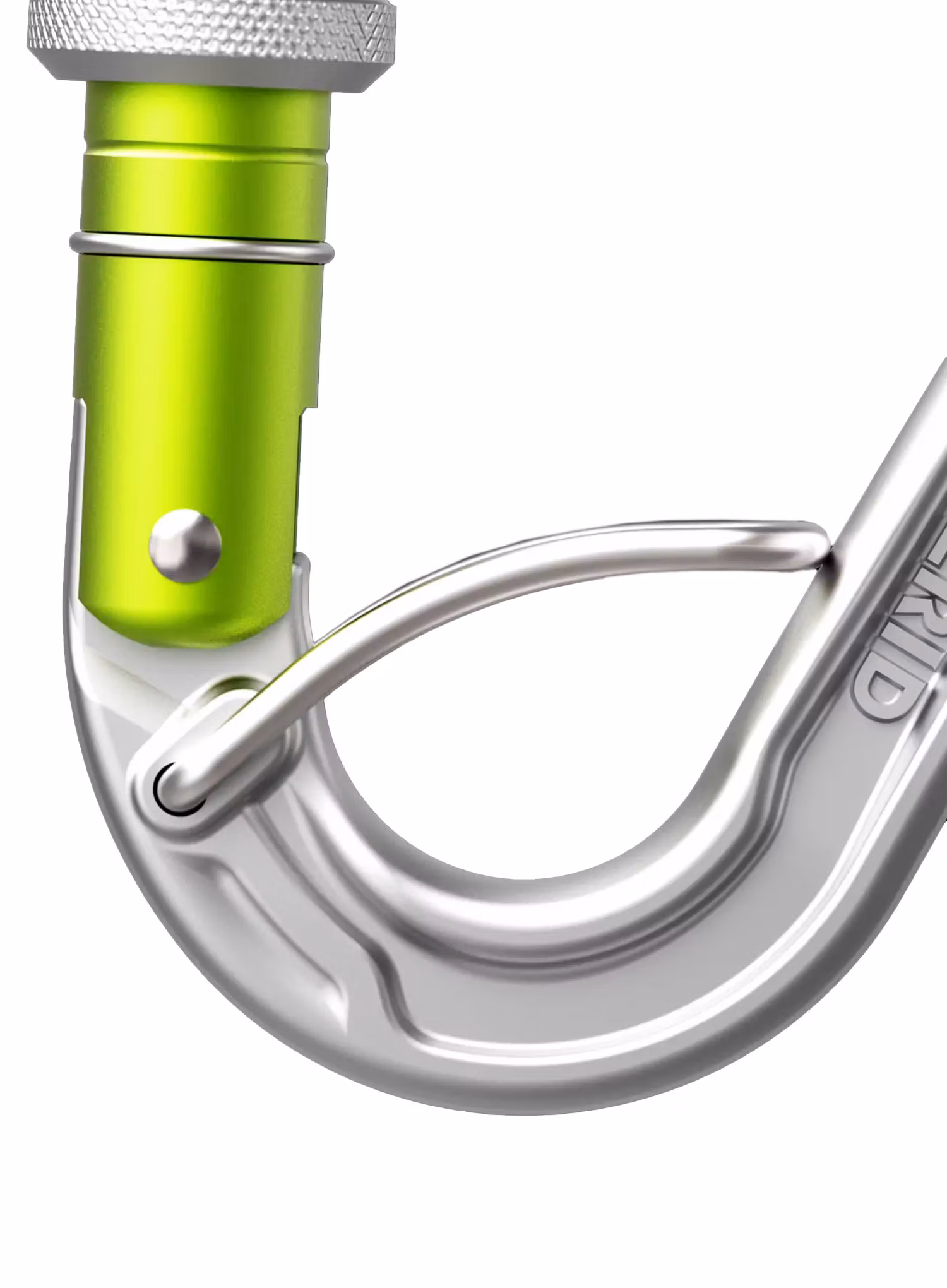 Karabina Edelrid HMS Strike Screw FG II - silver