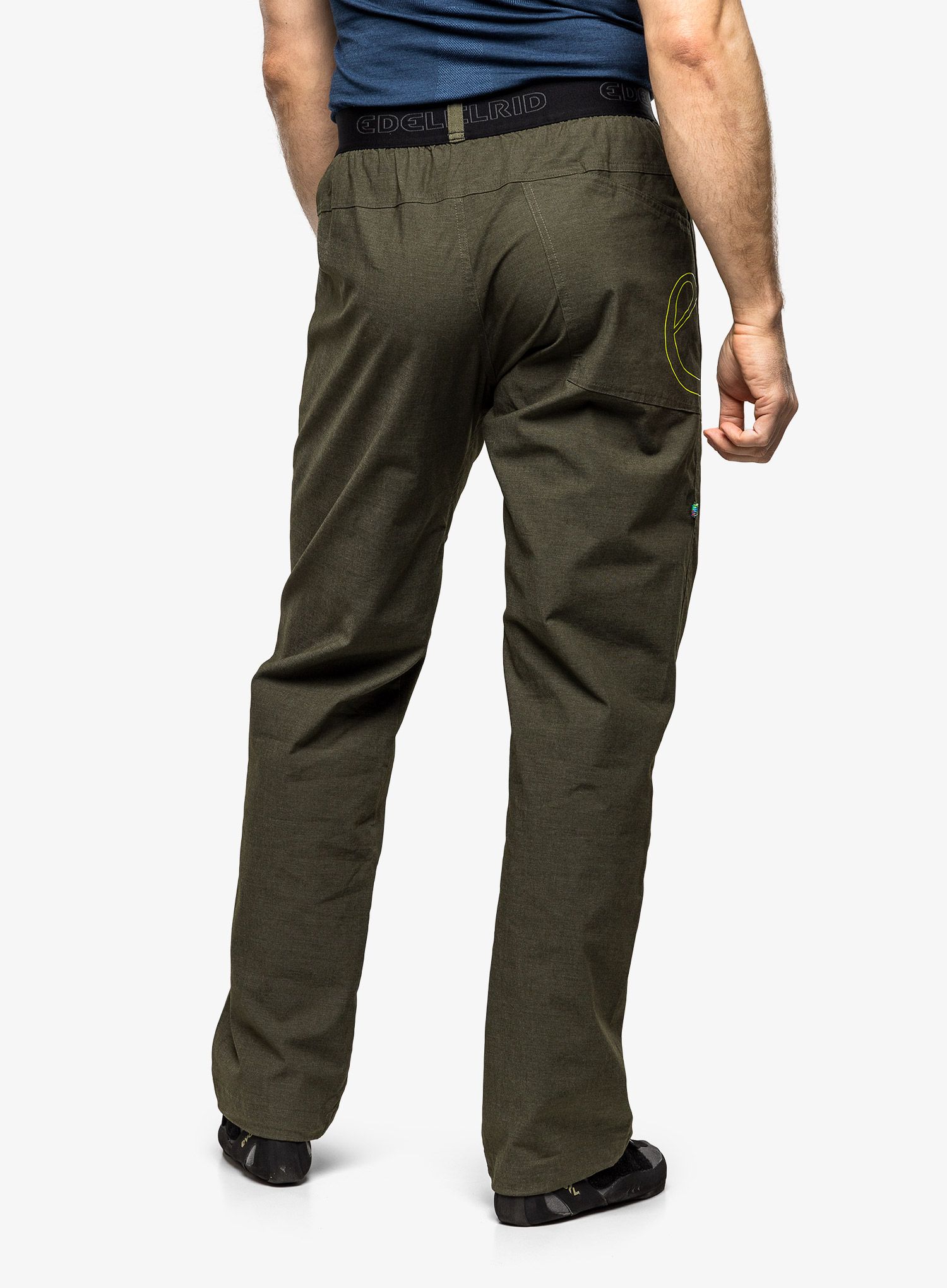 Lezecké kalhoty Edelrid Legacy Pants IV - oil