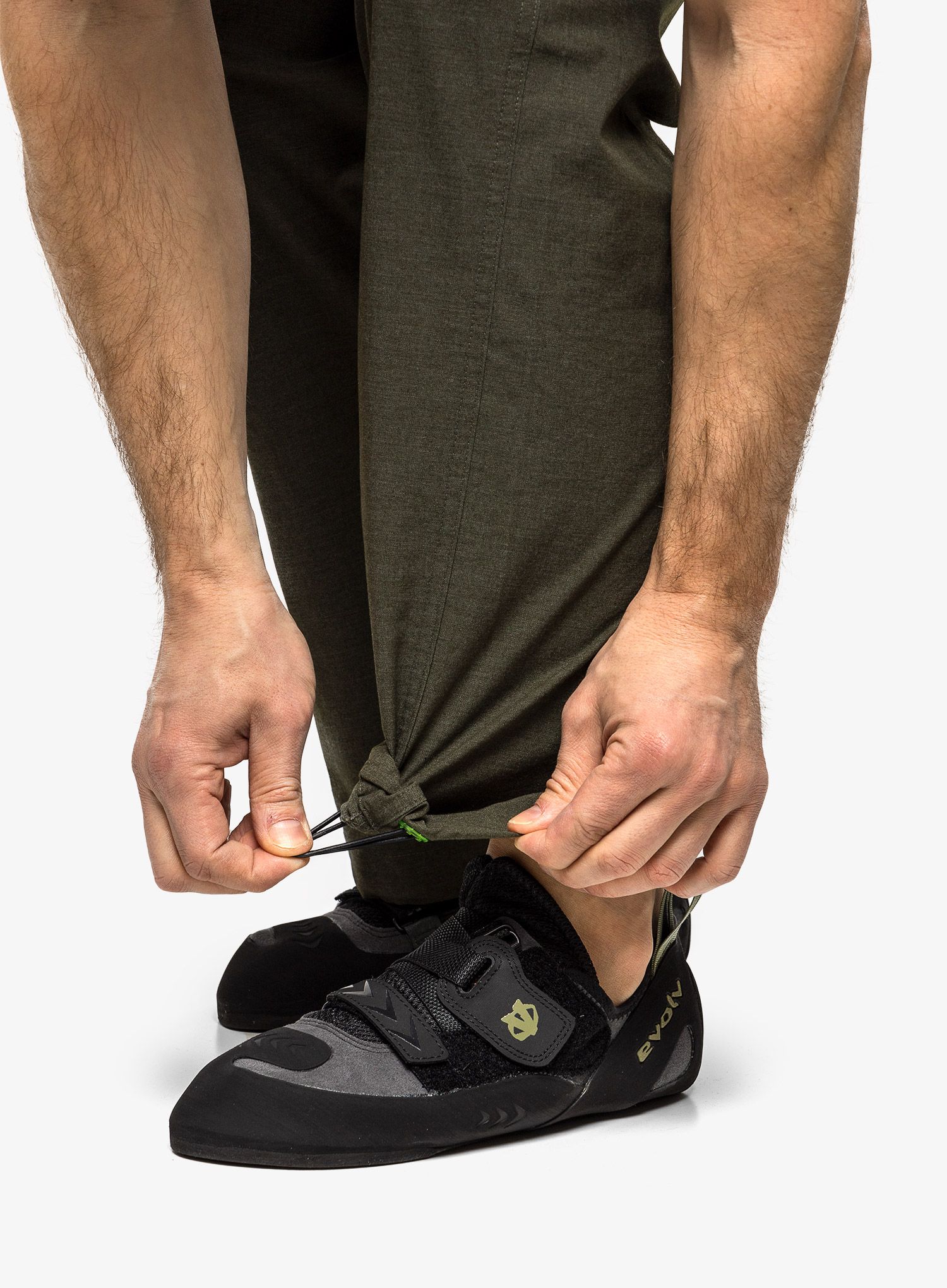 Lezecké kalhoty Edelrid Legacy Pants IV - oil