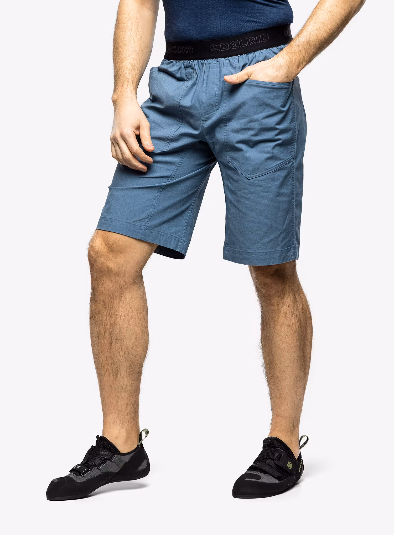 Lezecké kraťasy Edelrid Me Legacy Shorts IV - bluegrey