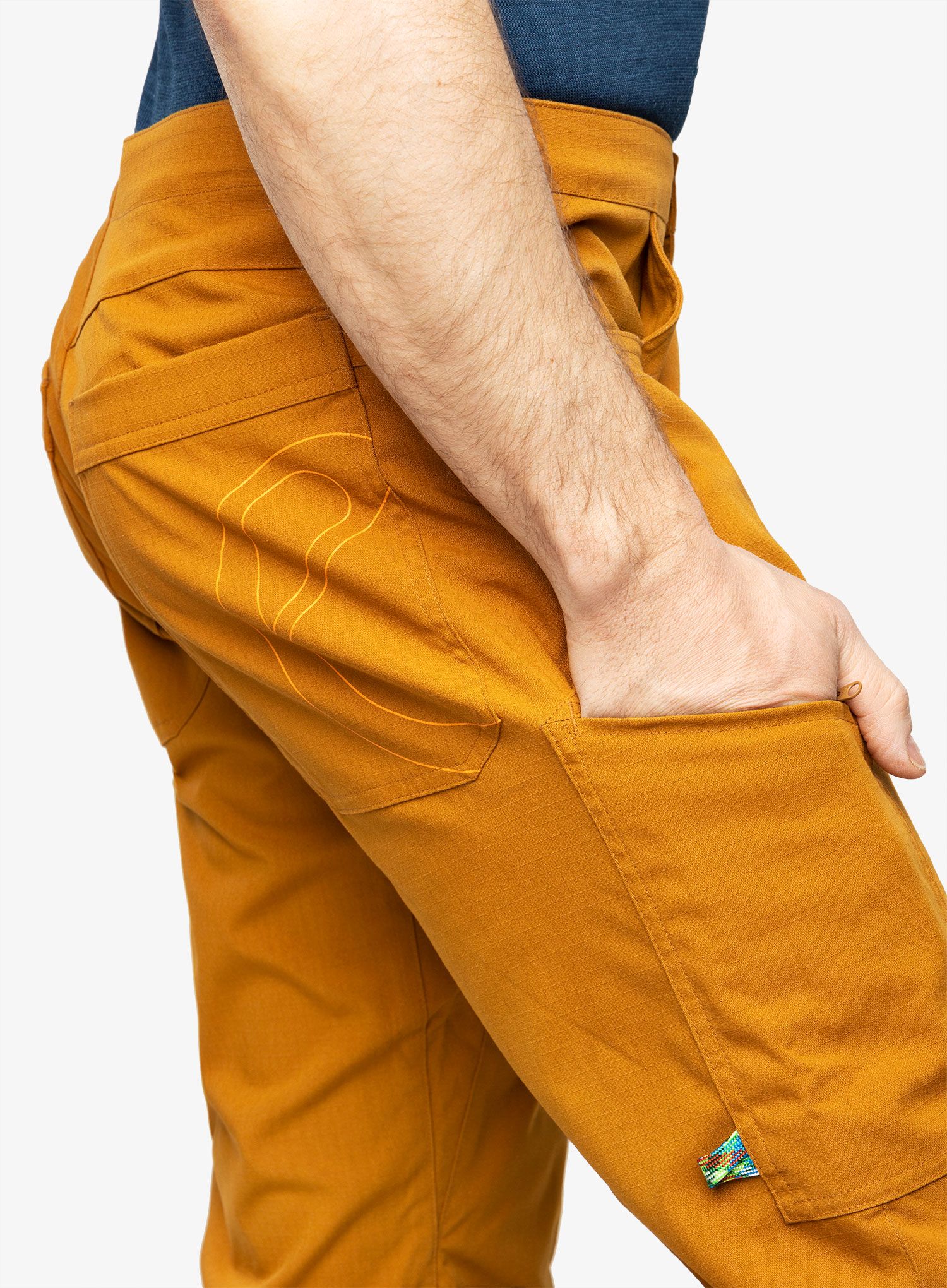 Lezecké kalhoty Edelrid Me Nose Pants - aniseed