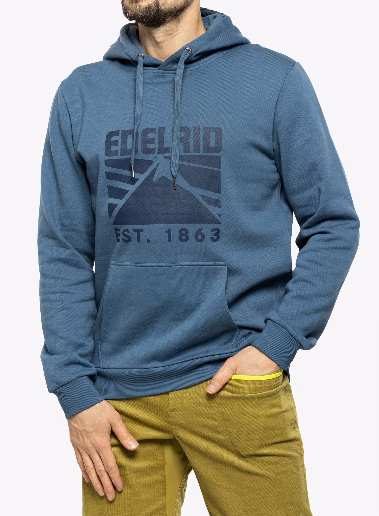Mikina Edelrid Me Spotter Hoody IV - bluegrey