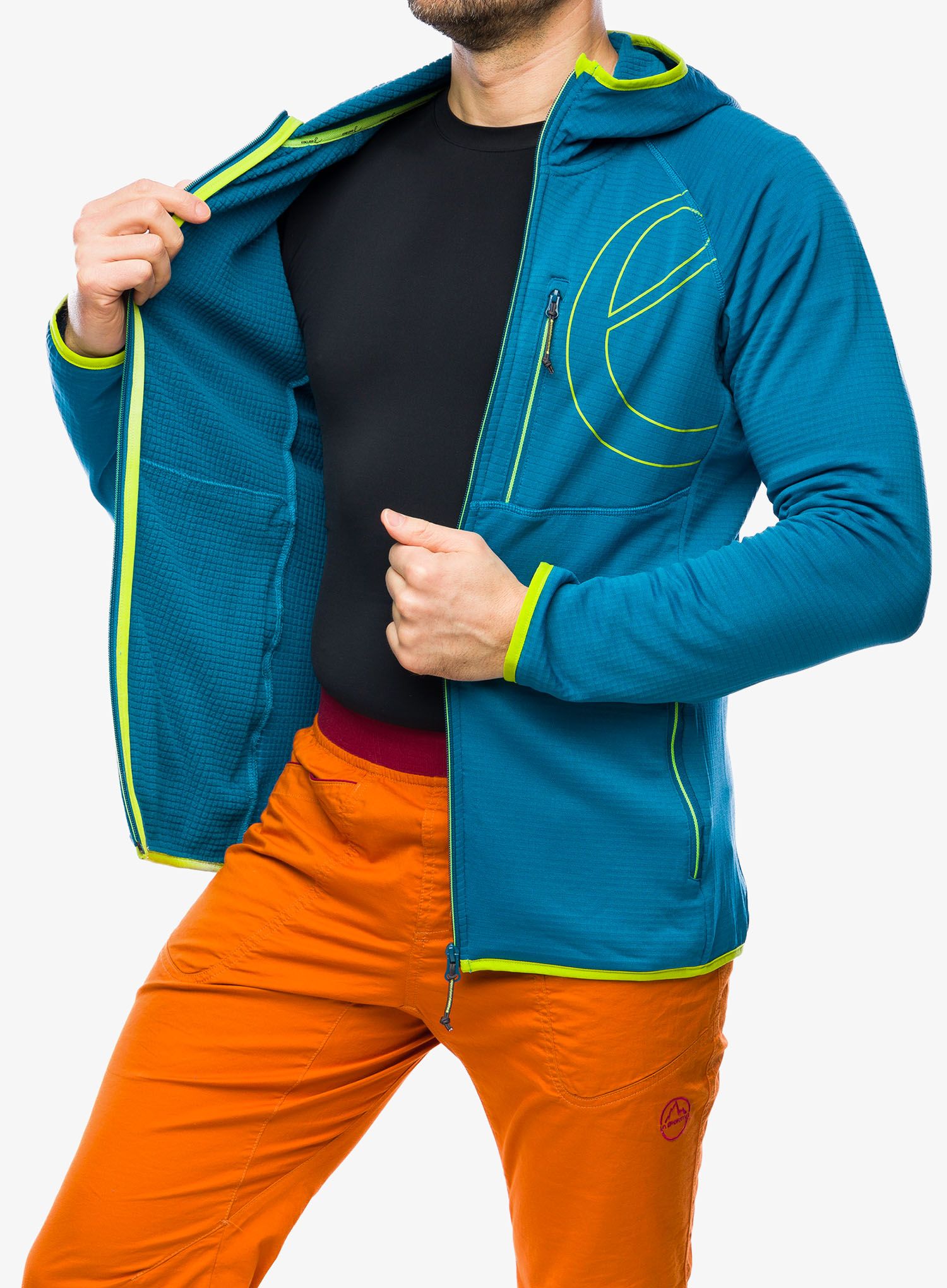 Mikina na lezení Edelrid Nest Jacket - river