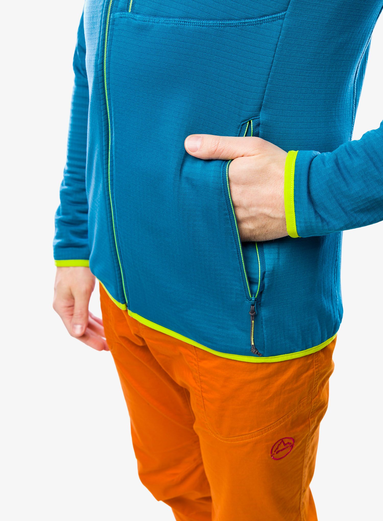 Mikina na lezení Edelrid Nest Jacket - river