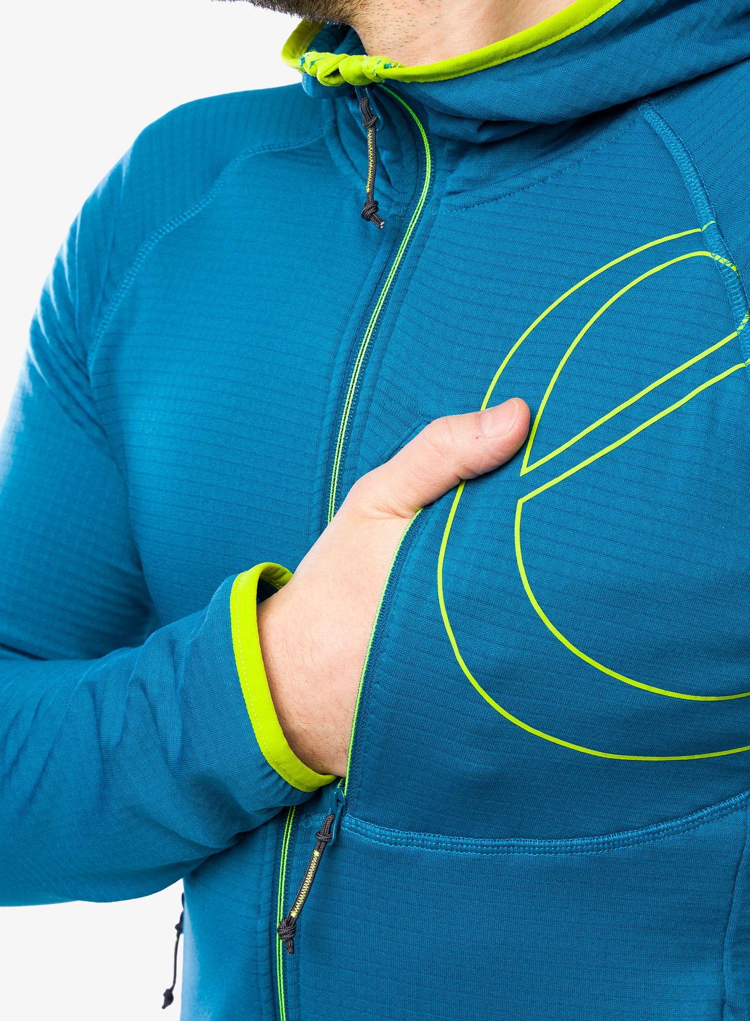 Mikina na lezení Edelrid Nest Jacket - river