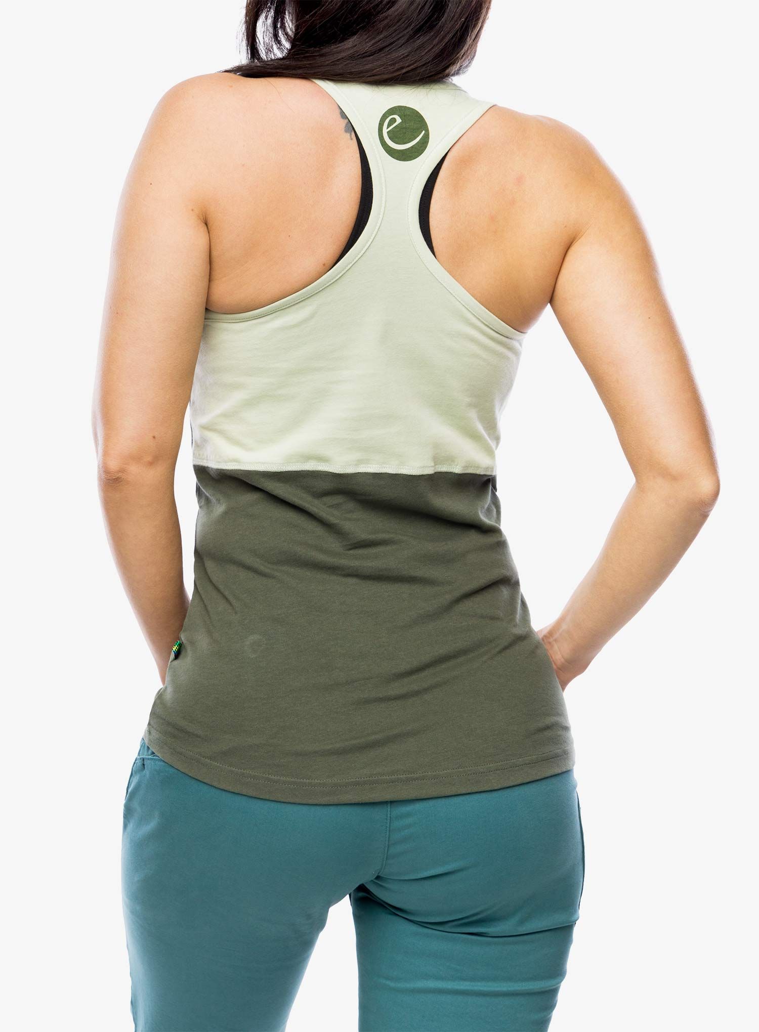 Dámský lezecký top Edelrid Onsight Tank II - oil