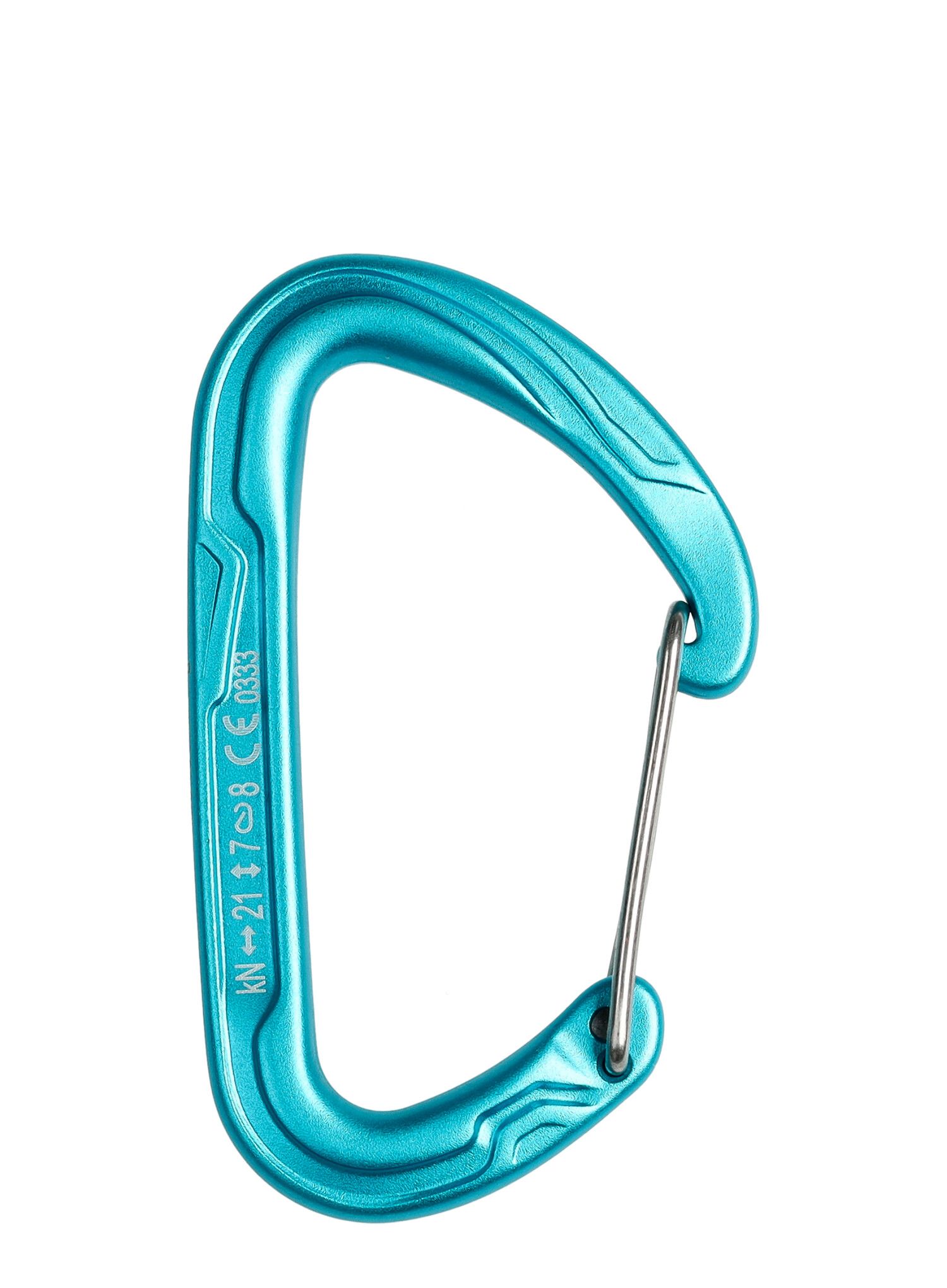 Horolezecká karabina Edelrid Pure Wire III - icemint