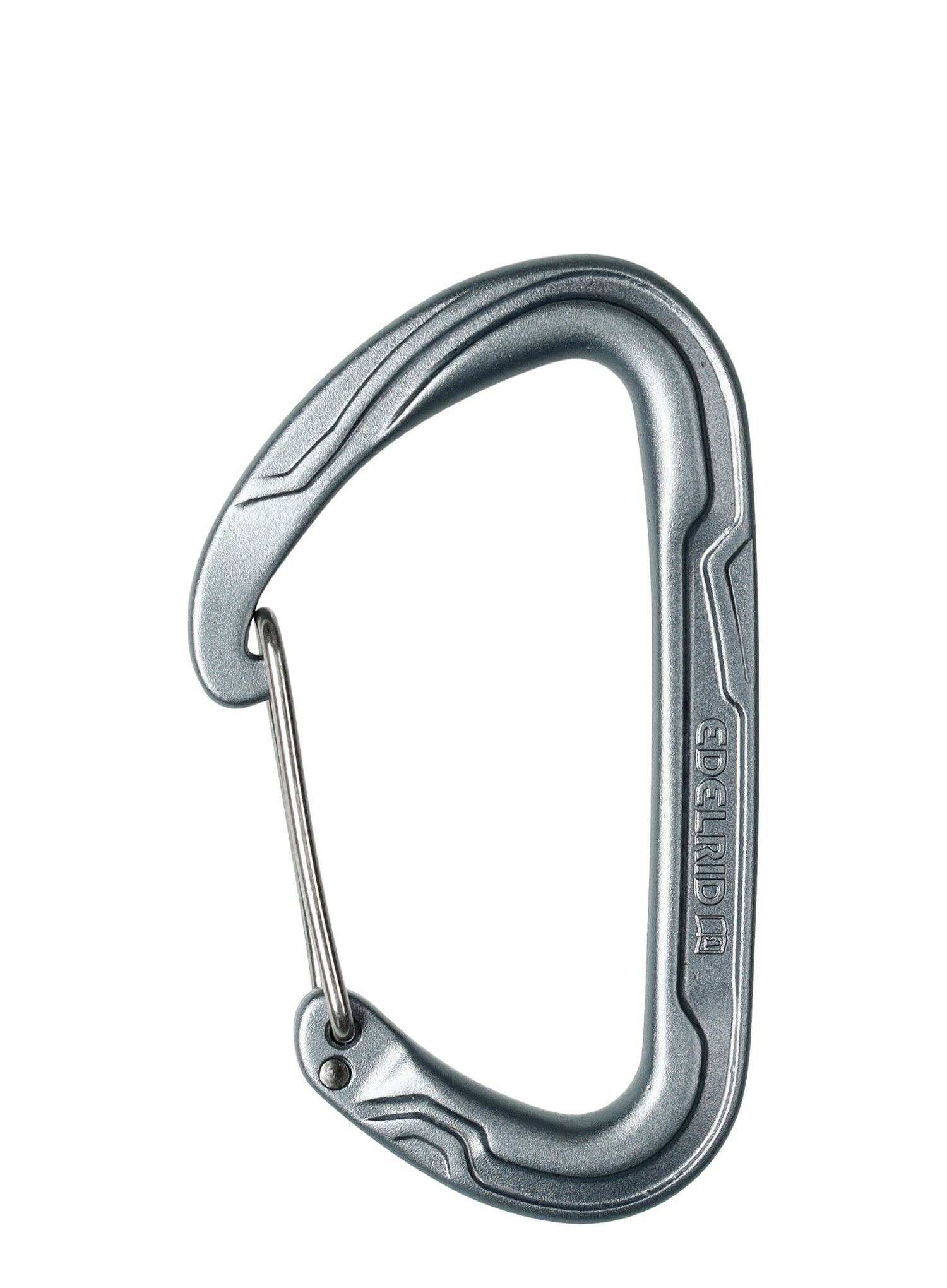 Horolezecká karabina Edelrid Pure Wire III - slate