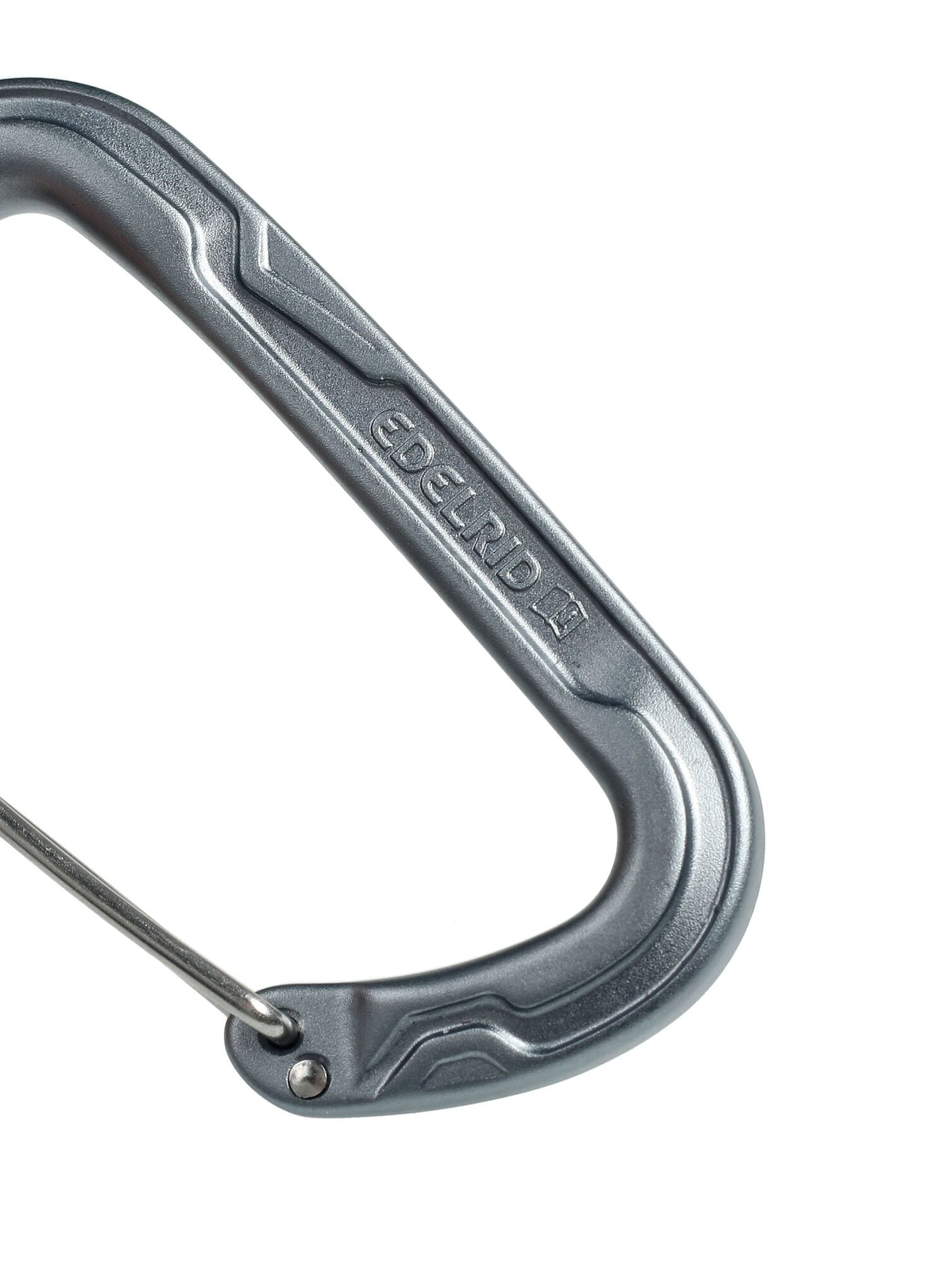 Horolezecká karabina Edelrid Pure Wire III - slate