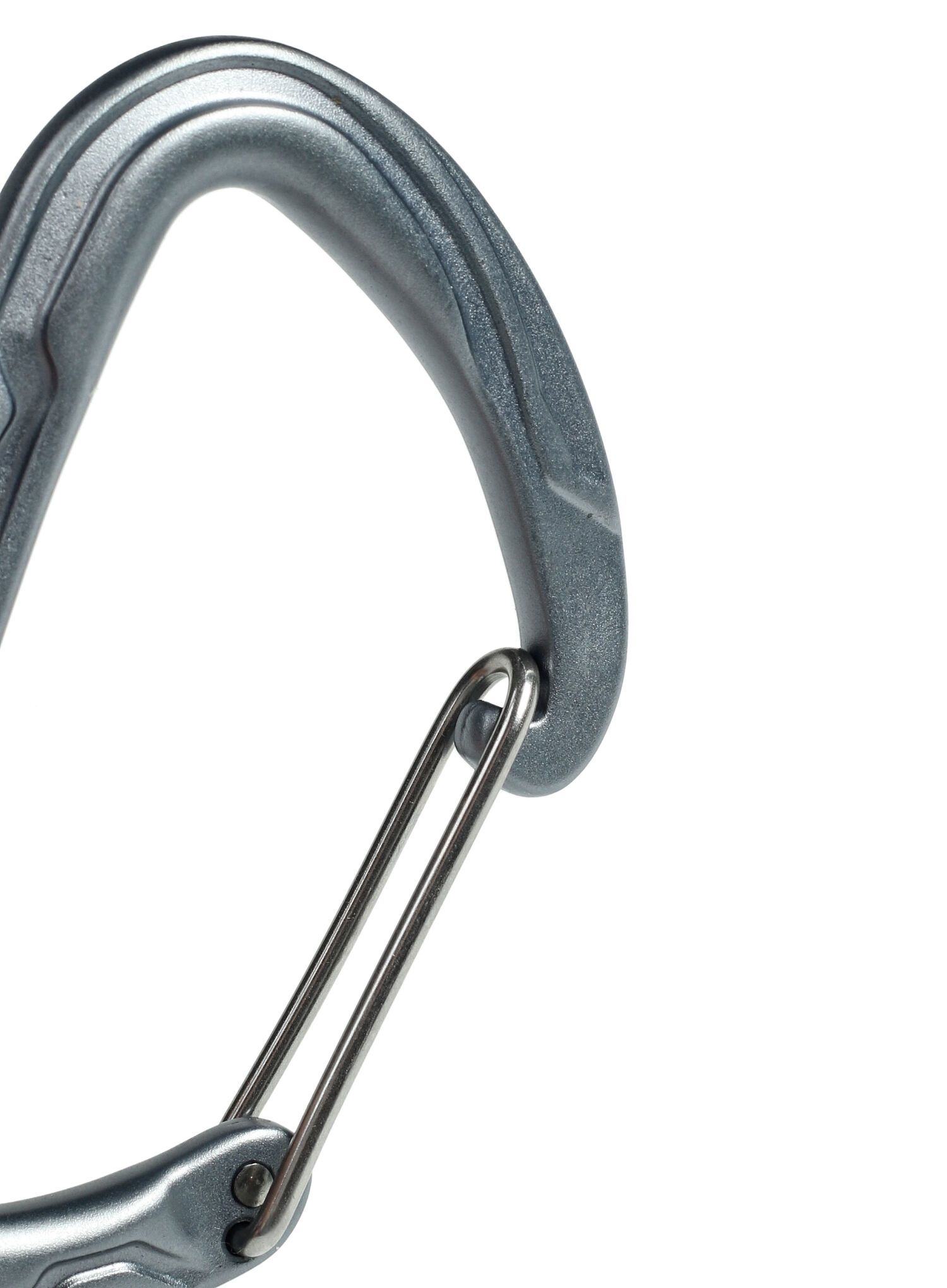 Horolezecká karabina Edelrid Pure Wire III - slate