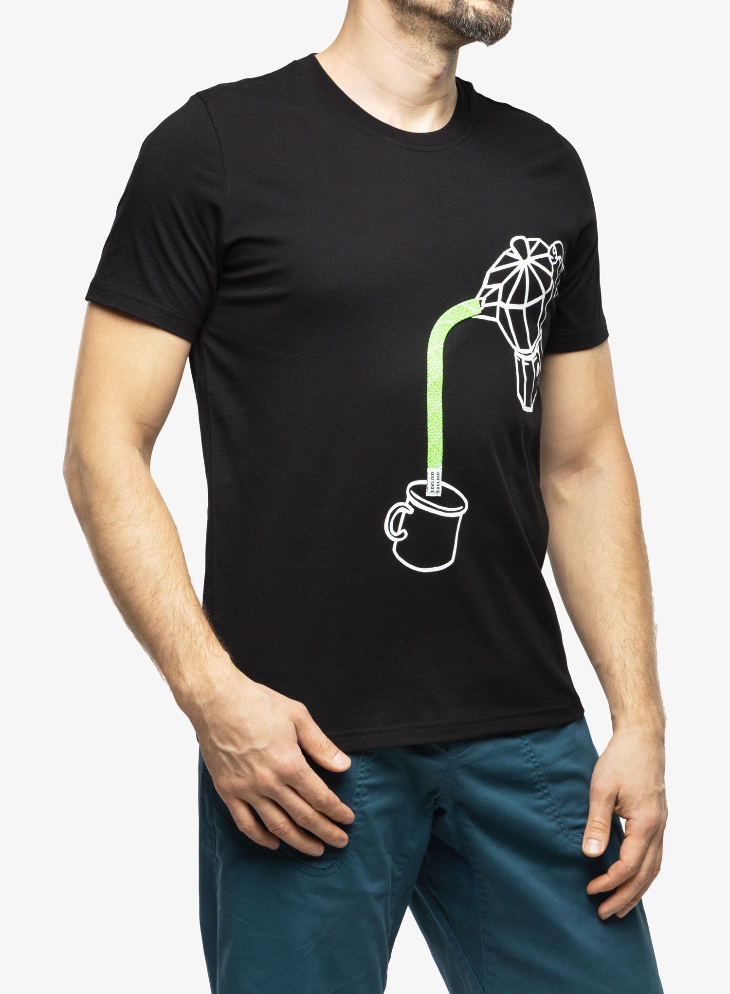 Tričko Edelrid Rope T - coffee pot