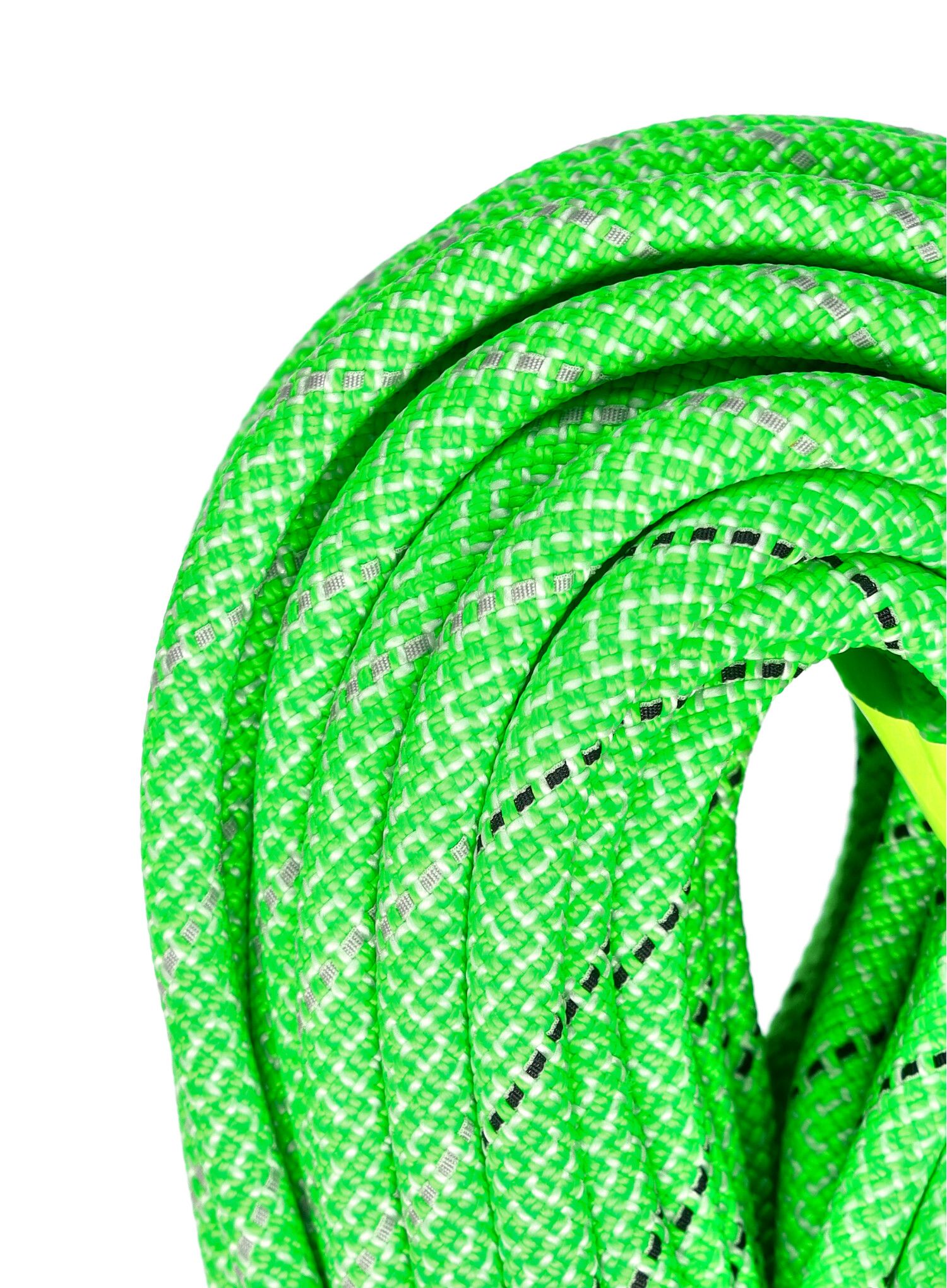 Dynamické lano Edelrid Tommy Caldwell Eco Dry DT 9,6 mm 60 m - neon green