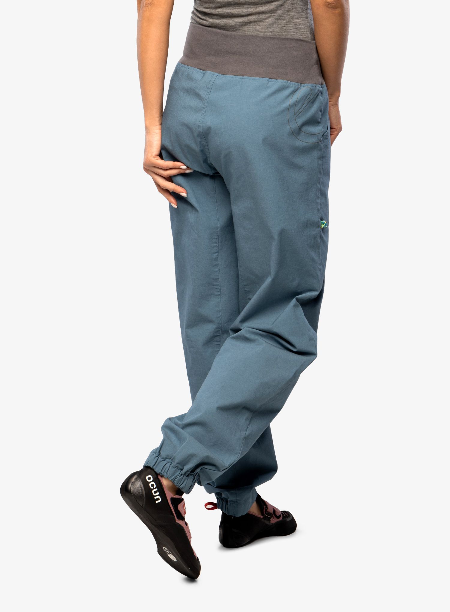 Lezecké kalhoty dámské Edelrid Wo Sansara Pants III - bluegrey