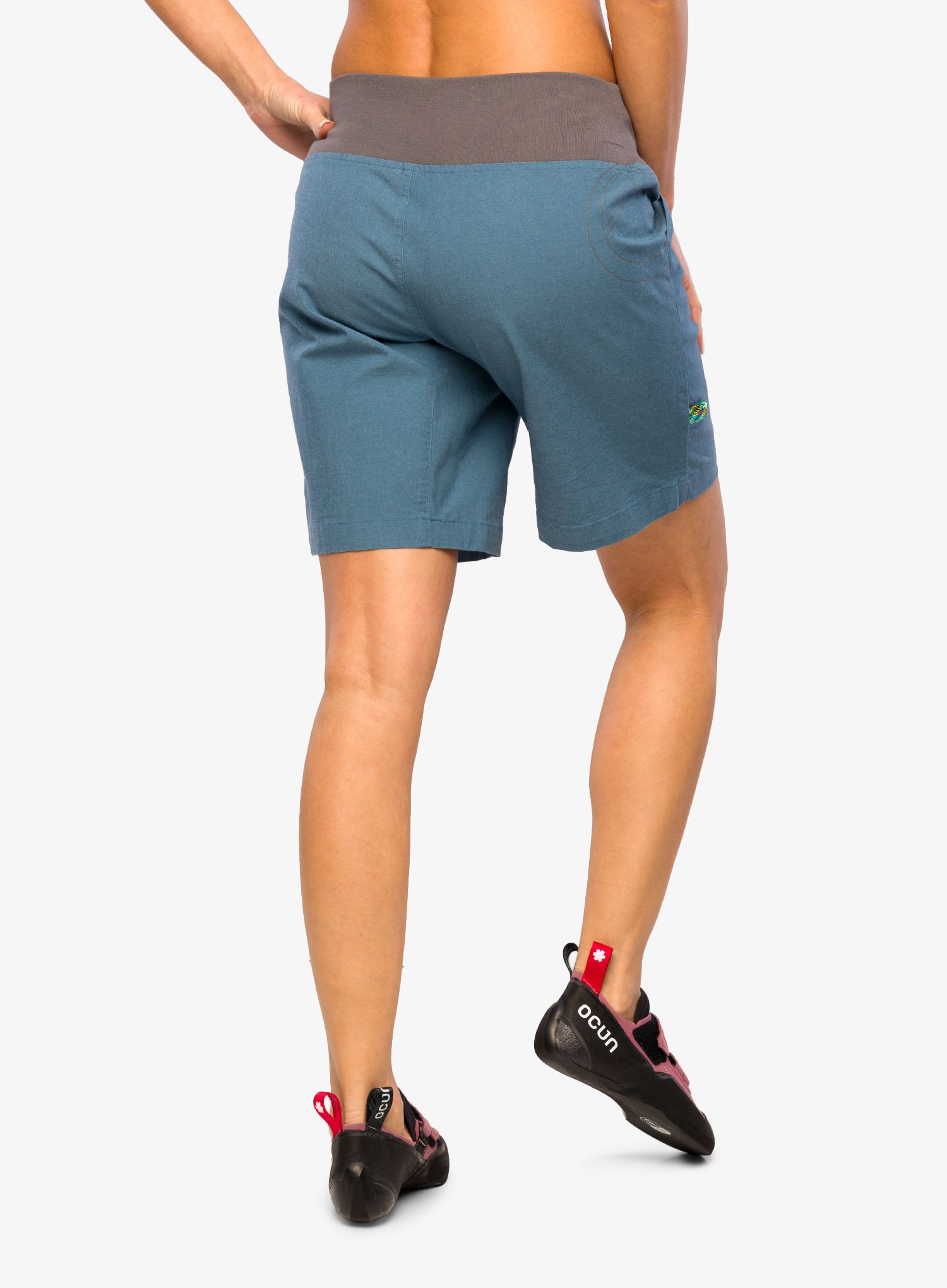 Dámské lezecké kraťasy Edelrid Wo Sansara Shorts - bluegrey