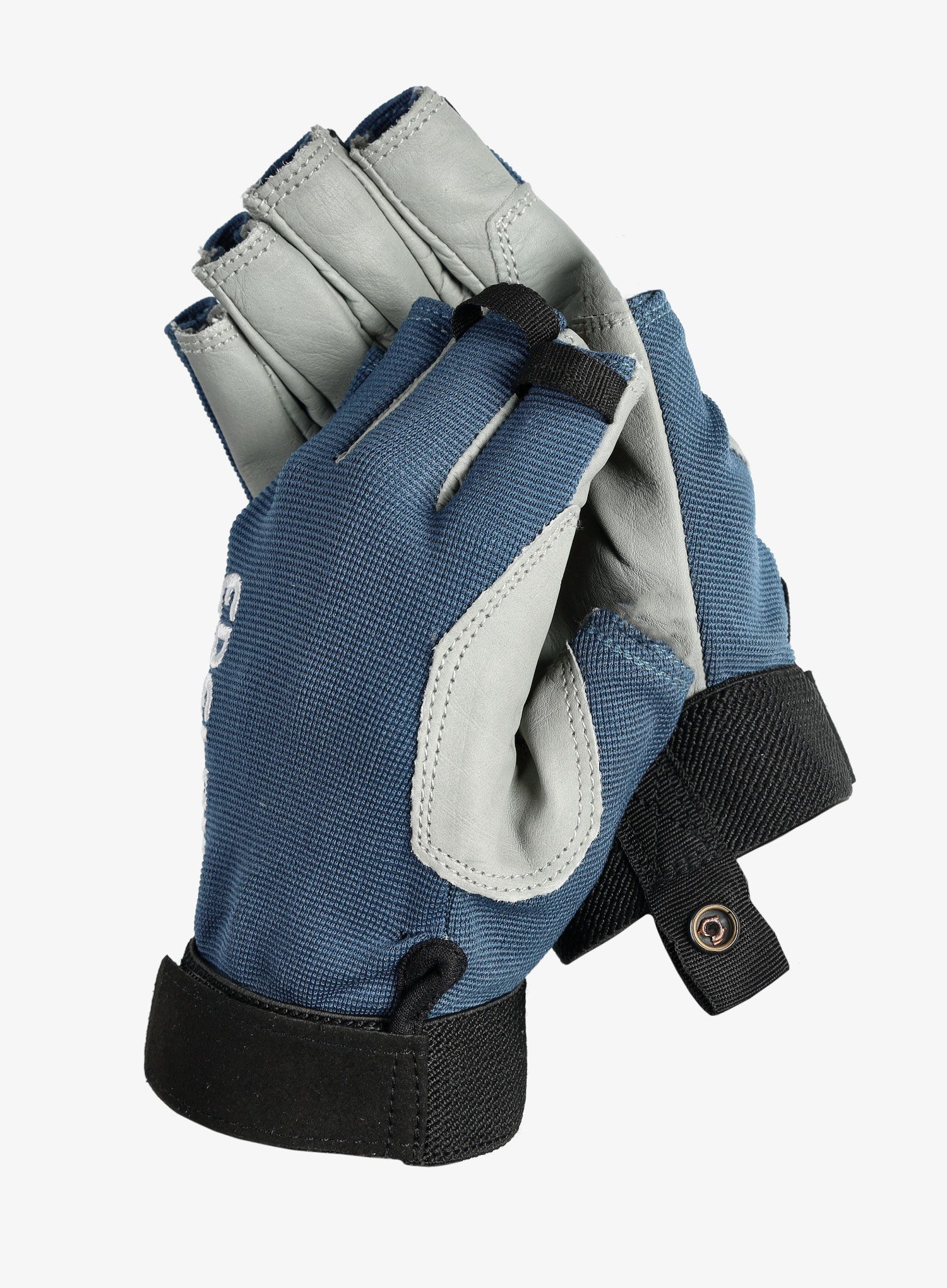 Rukavice bez prstů Edelrid Work Glove Open II - shark blue