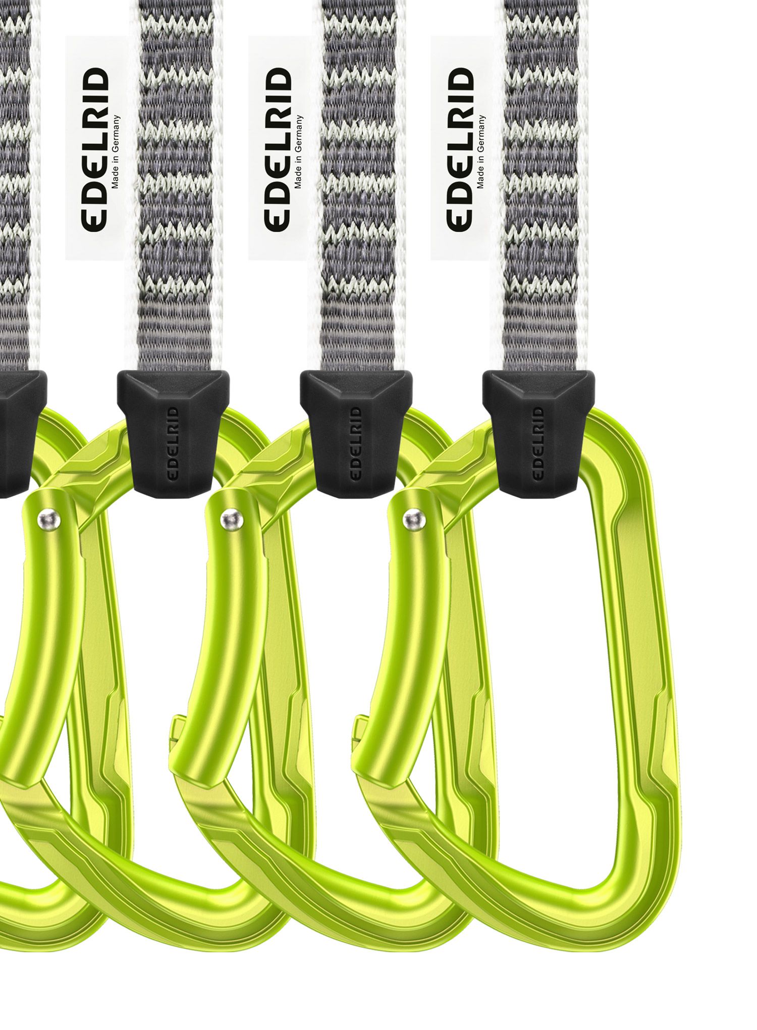 Lezecké expresky Edelrid Pure Set Sixpack - slate oasis