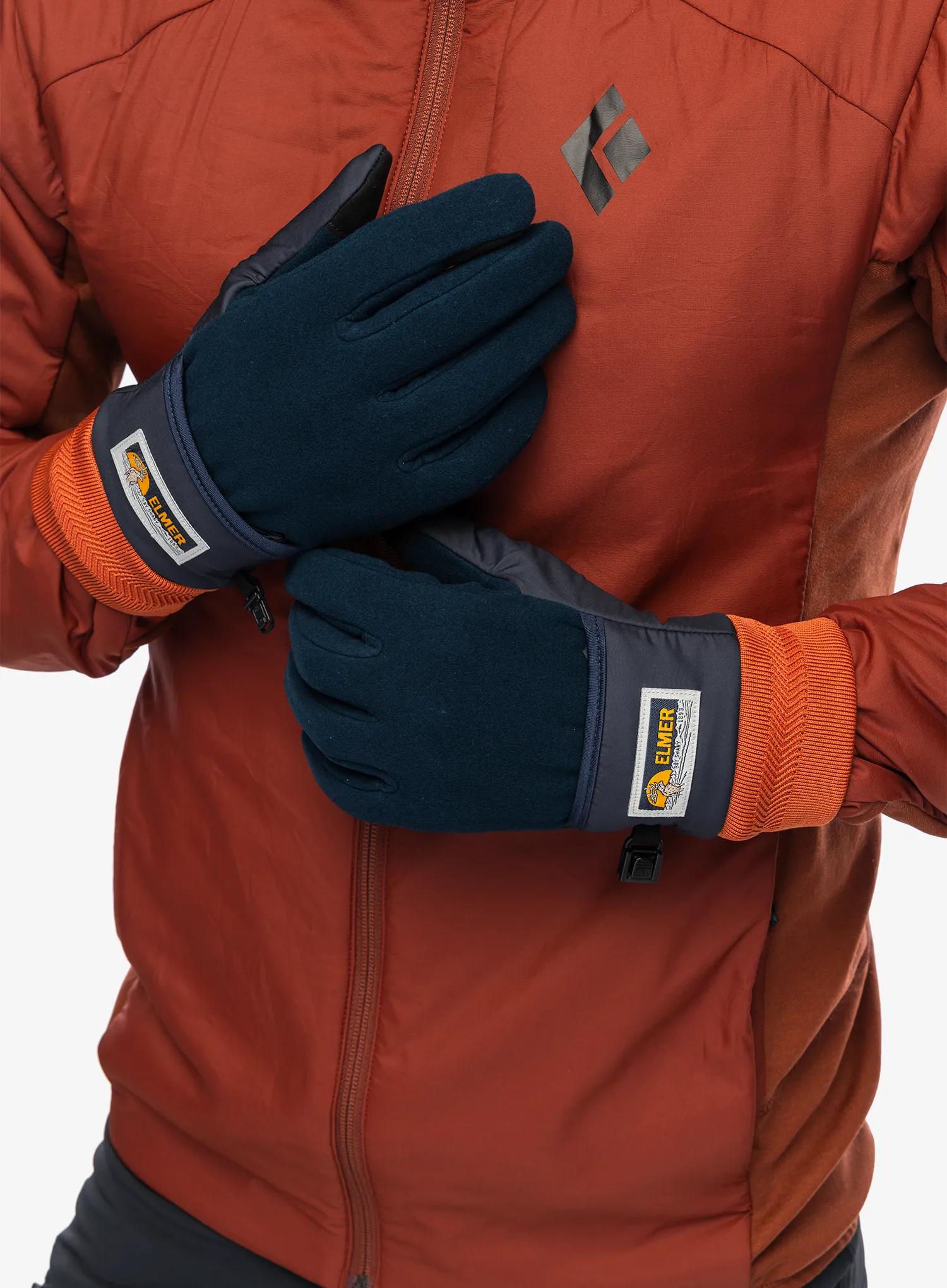 Fleecové rukavice Elmer EM305 City Pro - navy