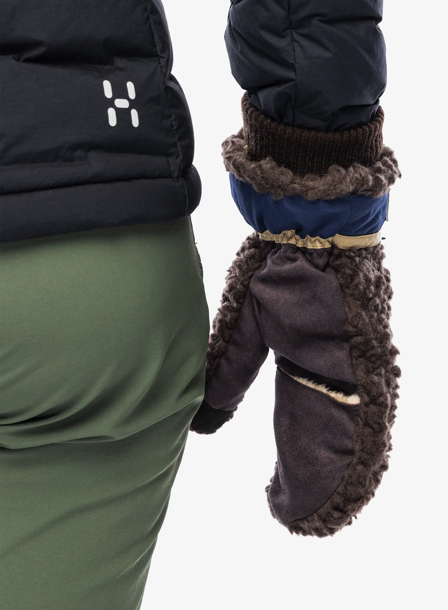 Palčáky Elmer EM354 Teddy Mitten - brown