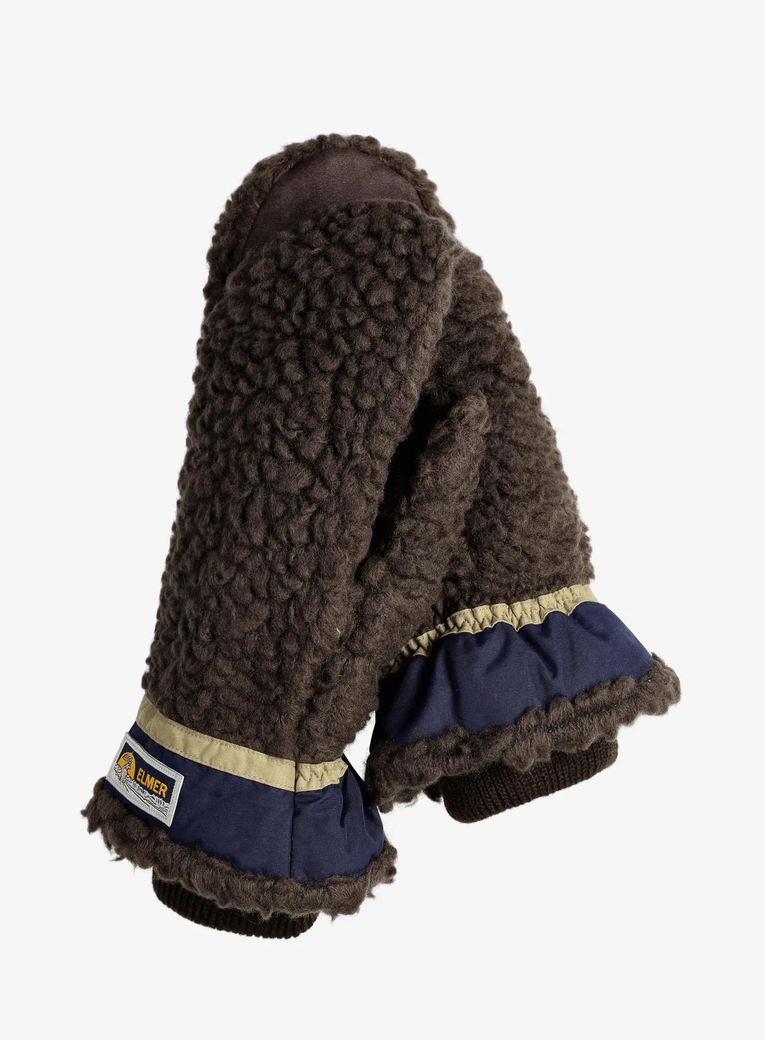 Palčáky Elmer EM354 Teddy Mitten - brown