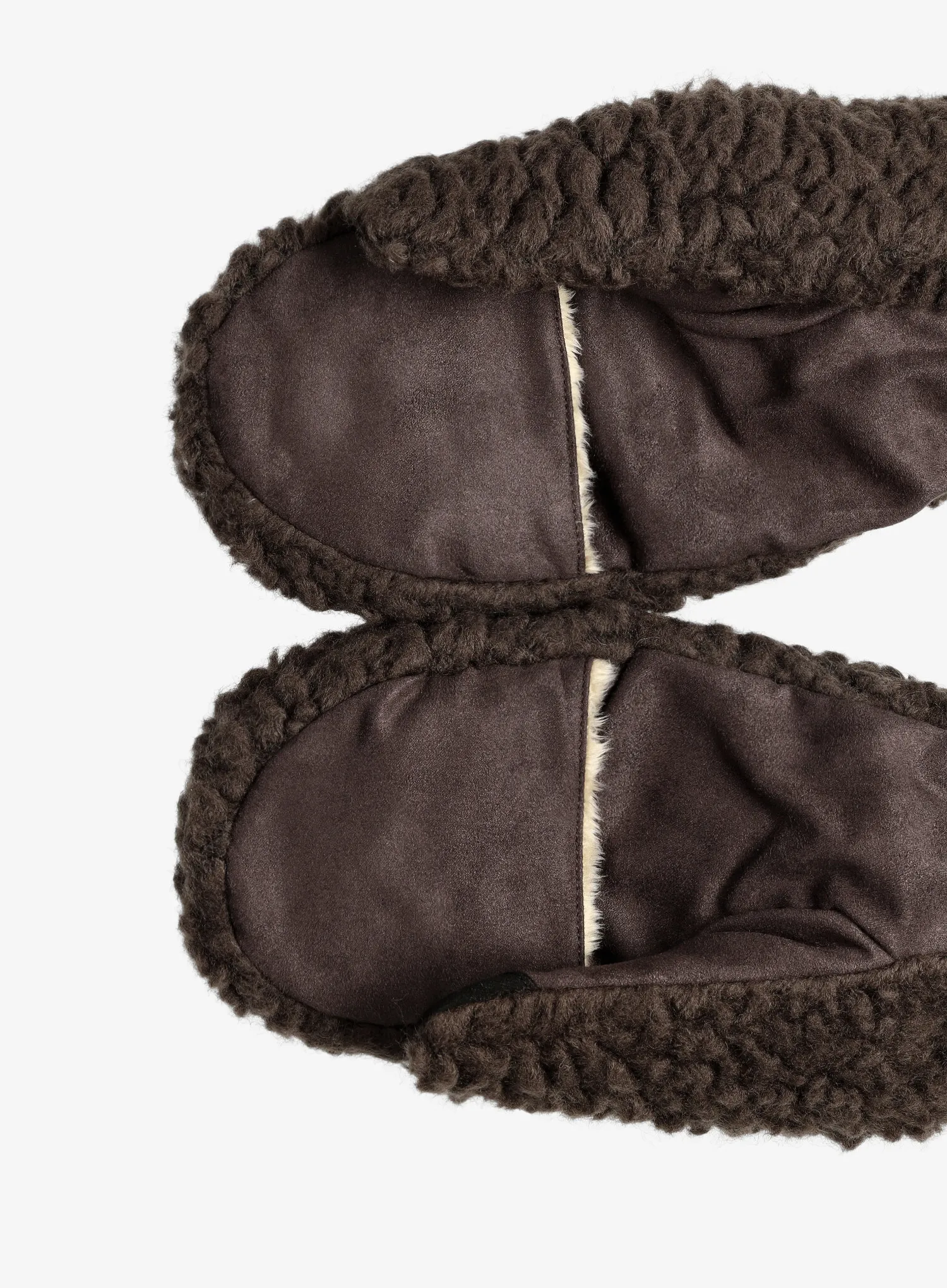 Palčáky Elmer EM354 Teddy Mitten - brown