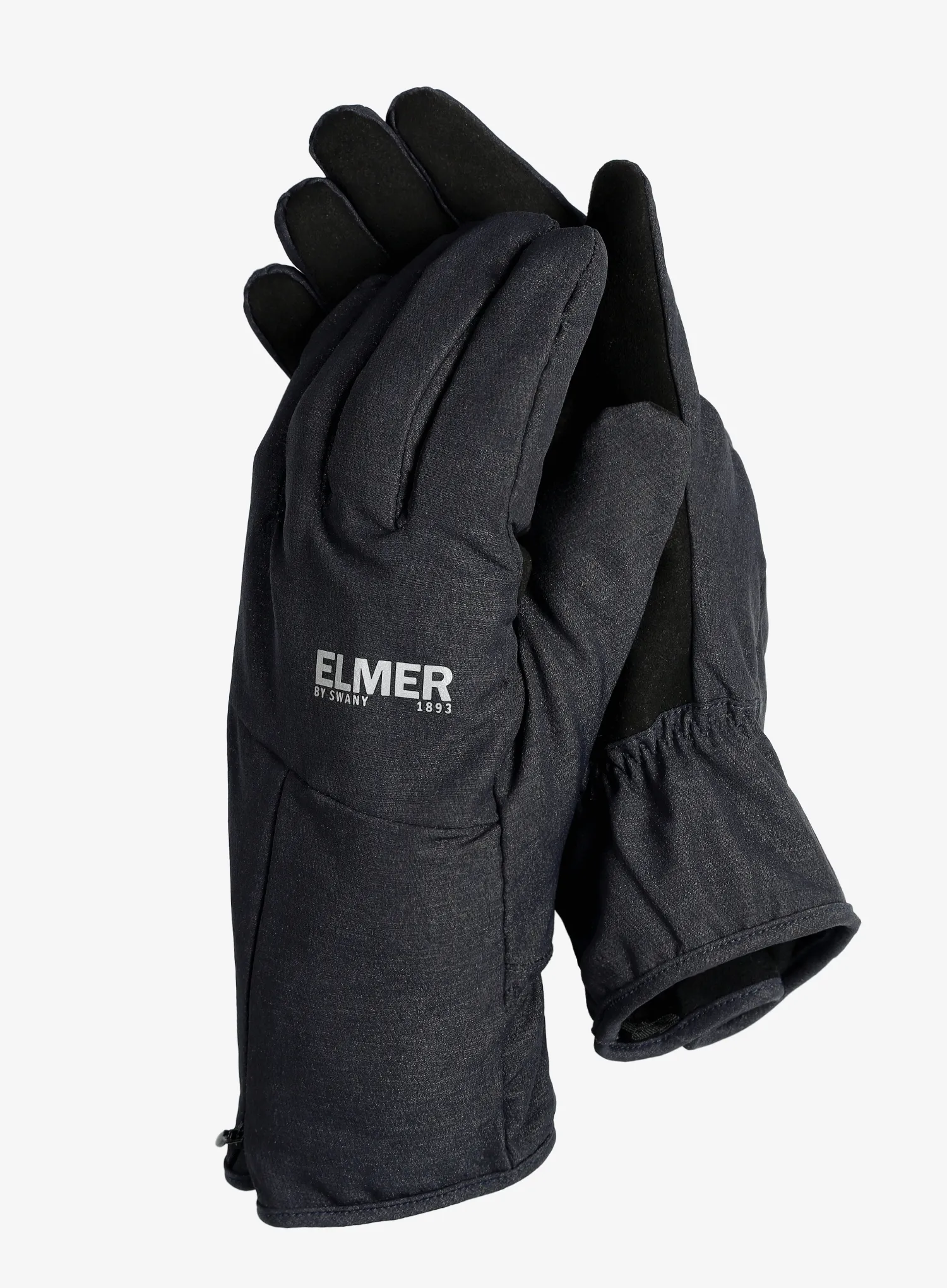 Rukavice Elmer EM511 Wide Open Zipper Cuff - charcoal
