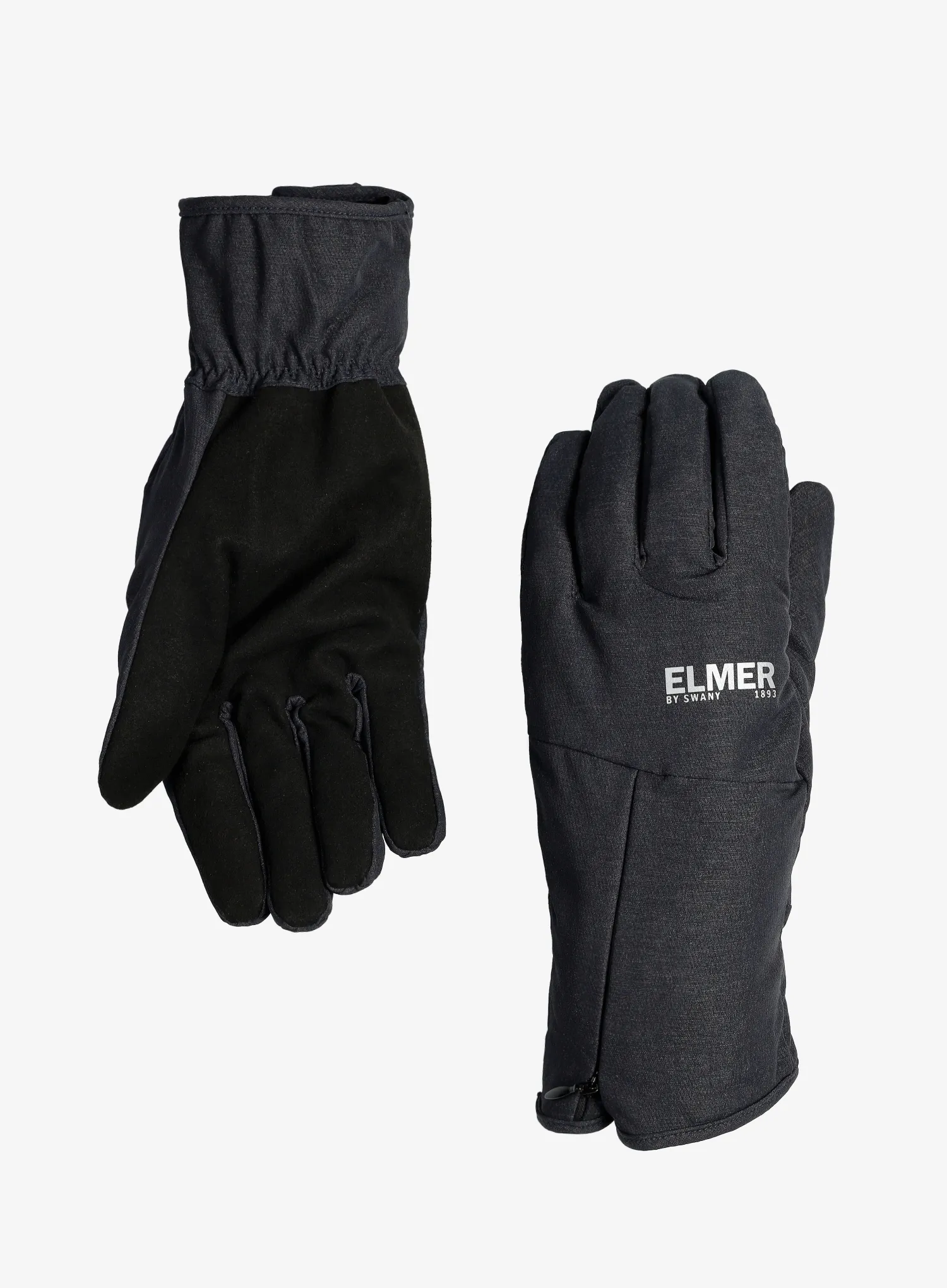Rukavice Elmer EM511 Wide Open Zipper Cuff - charcoal