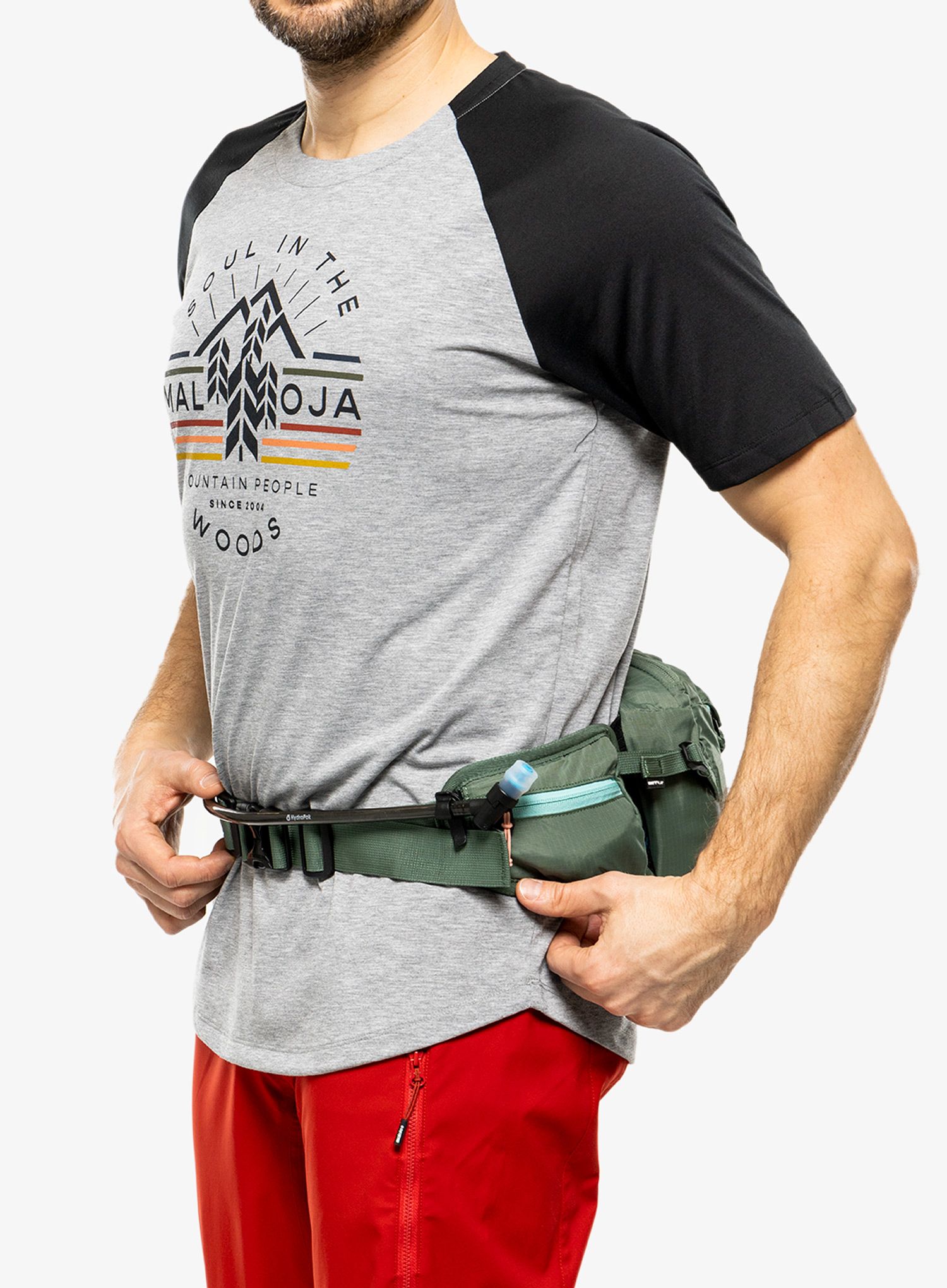 Bederní taška Evoc Hip Pack 3 + 1.5L Bladder - olive