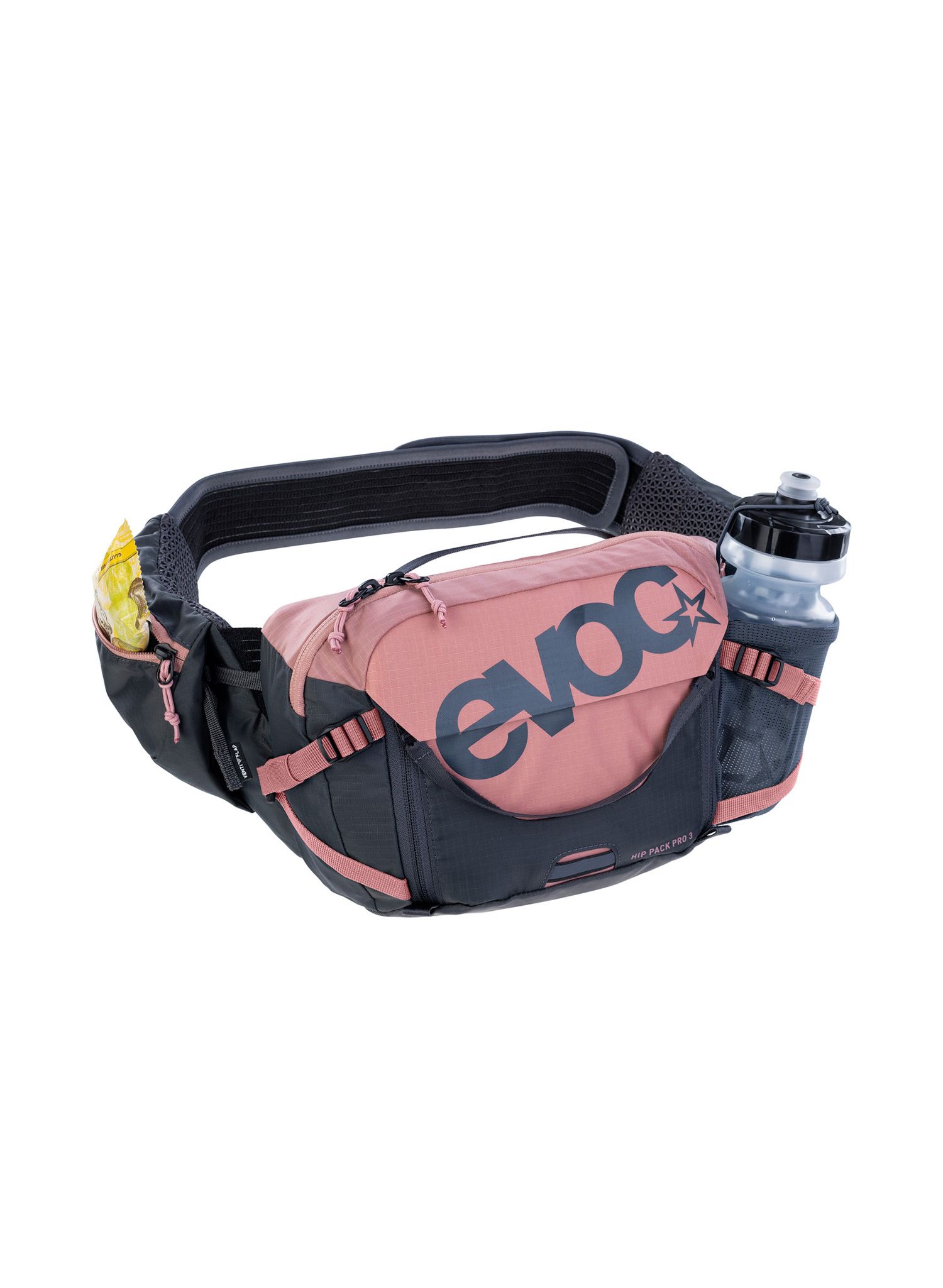 Ledvinka na kolo Evoc Hip Pack Pro 3 - dusty pink/carbon grey