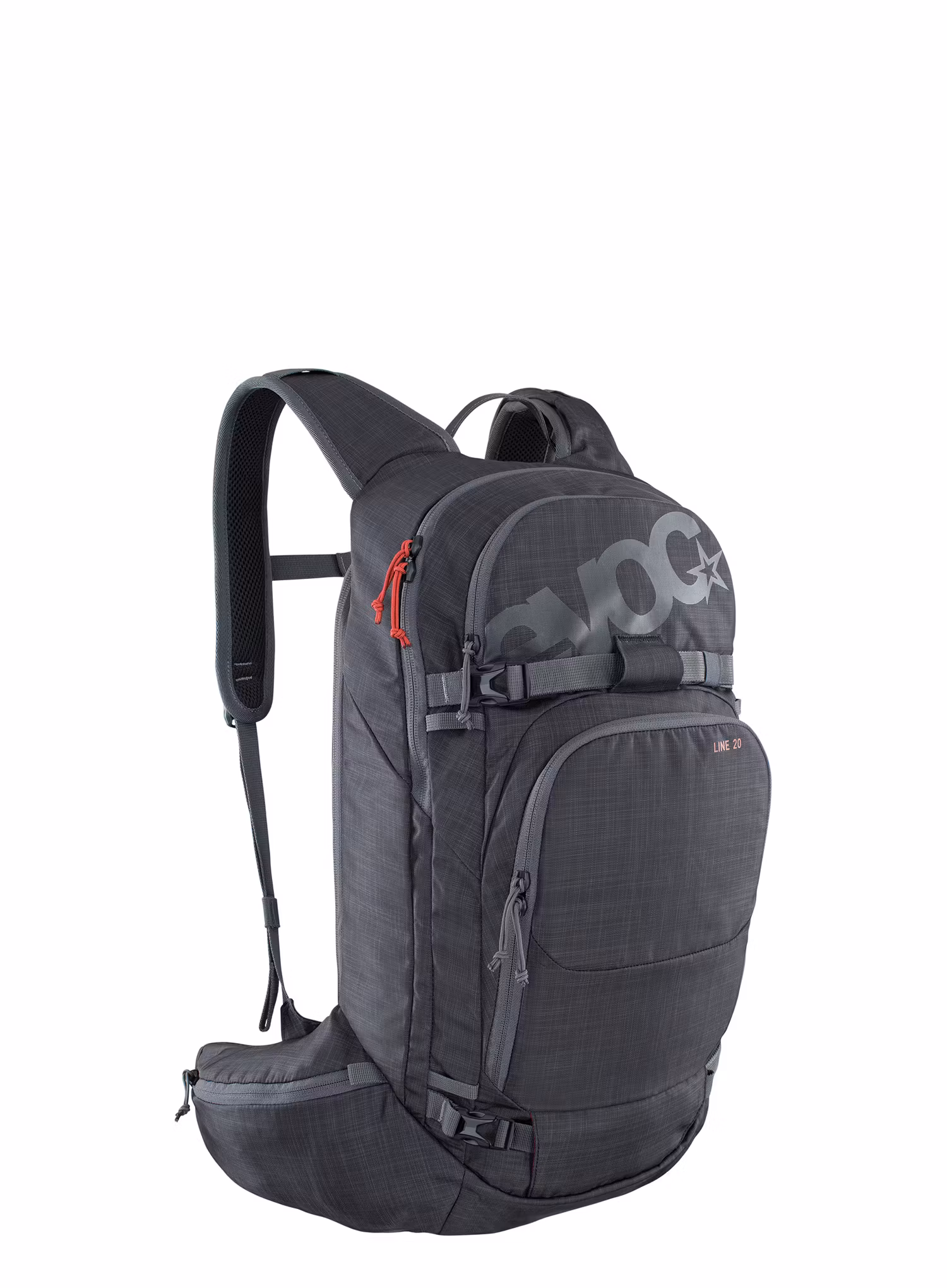 Skialpový batoh Evoc Line 20 - heather carbon grey