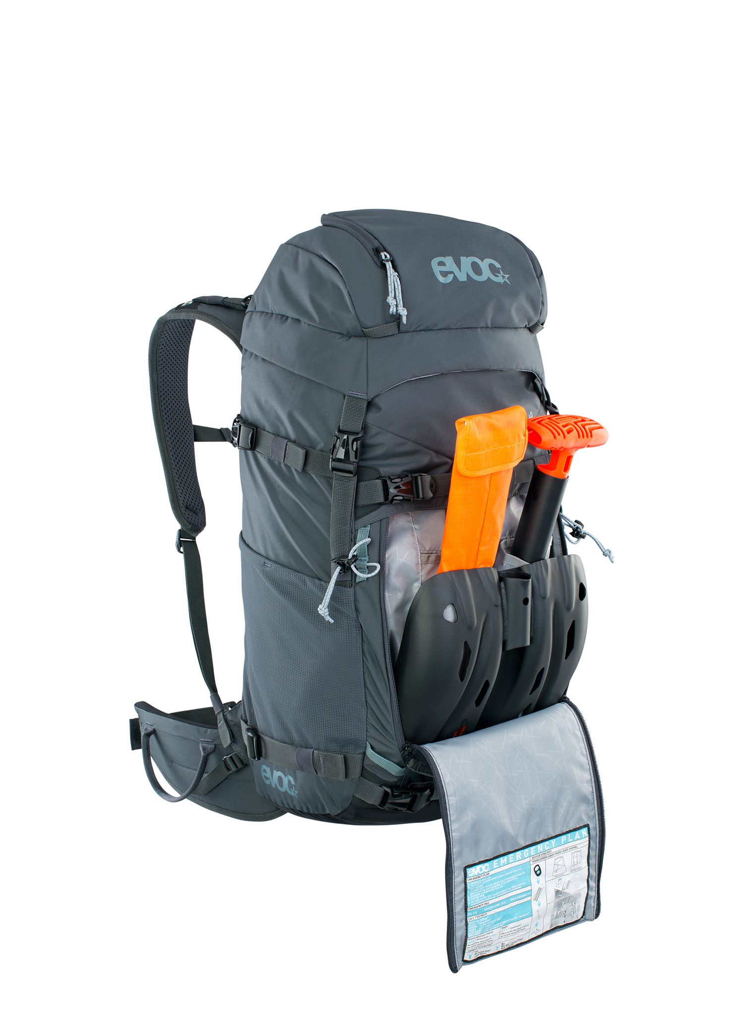 Lyžařský batoh Evoc Patrol 40 - carbon grey