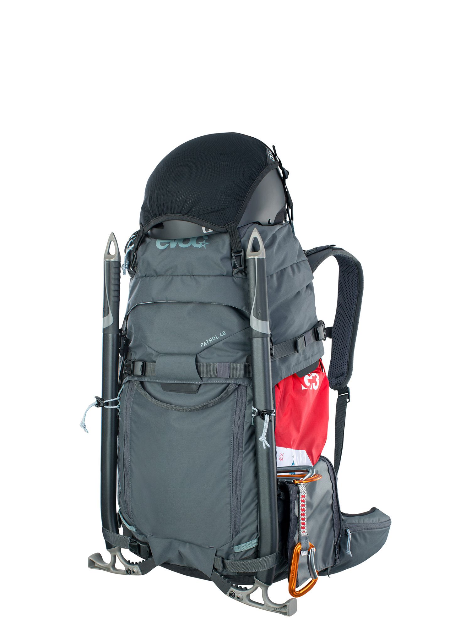 Lyžařský batoh Evoc Patrol 40 - carbon grey