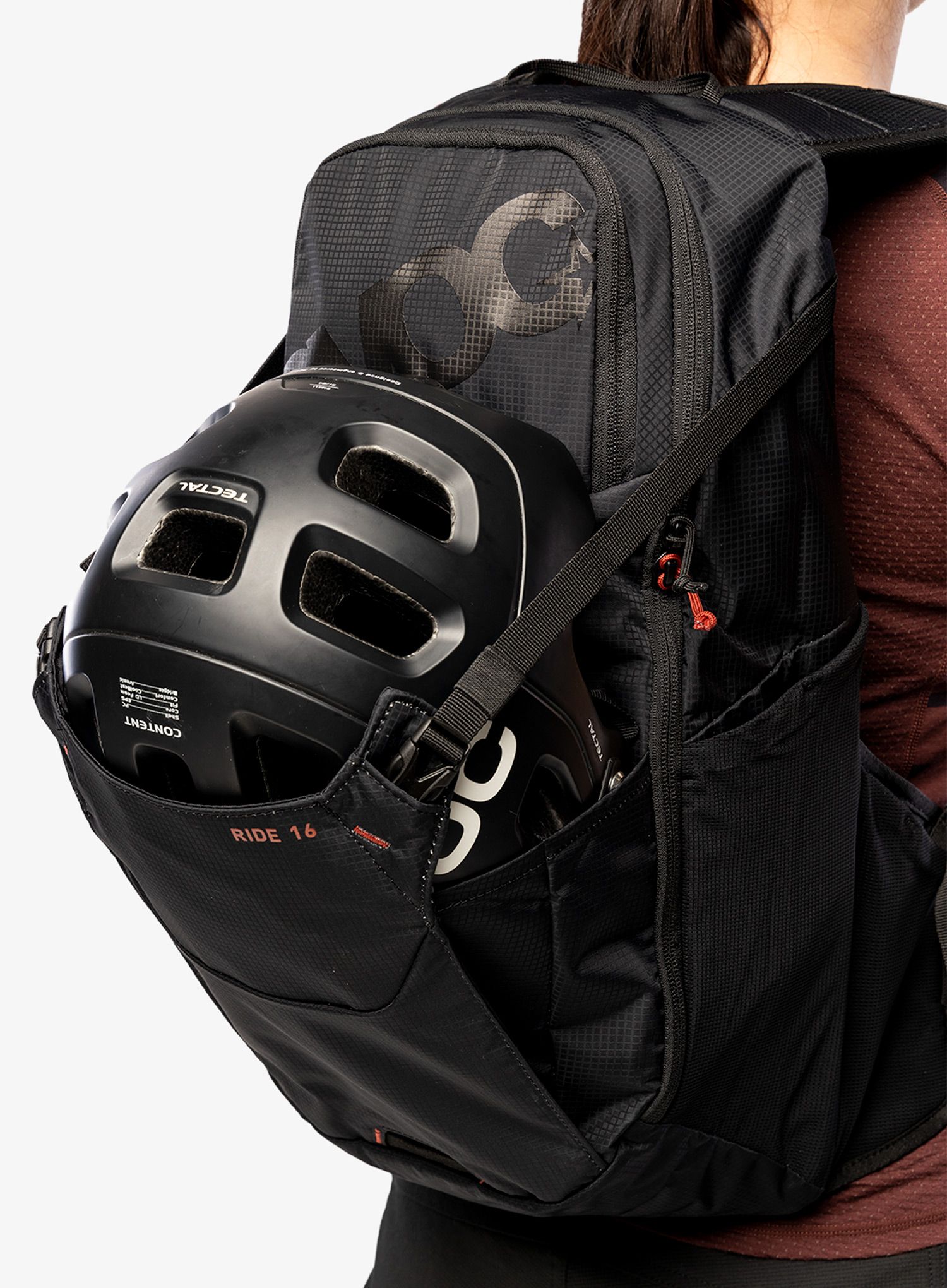Cyklistický batoh Evoc Ride 16 - black