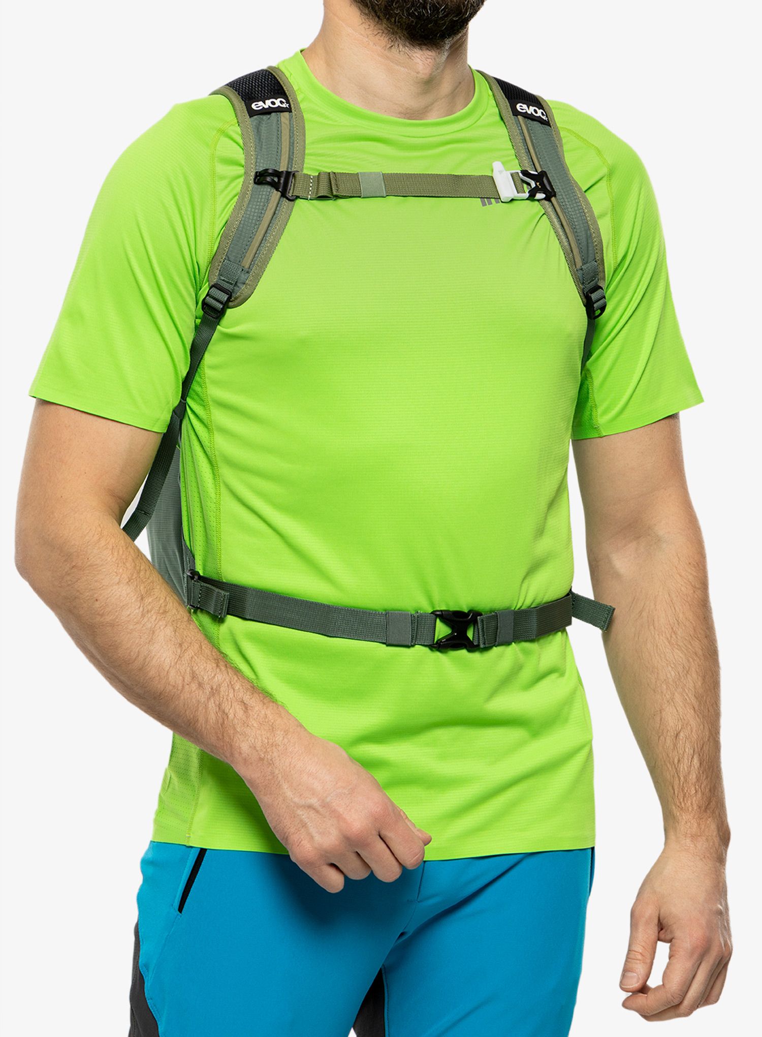 Cyklistický batoh Evoc Ride 16 - light olive/olive